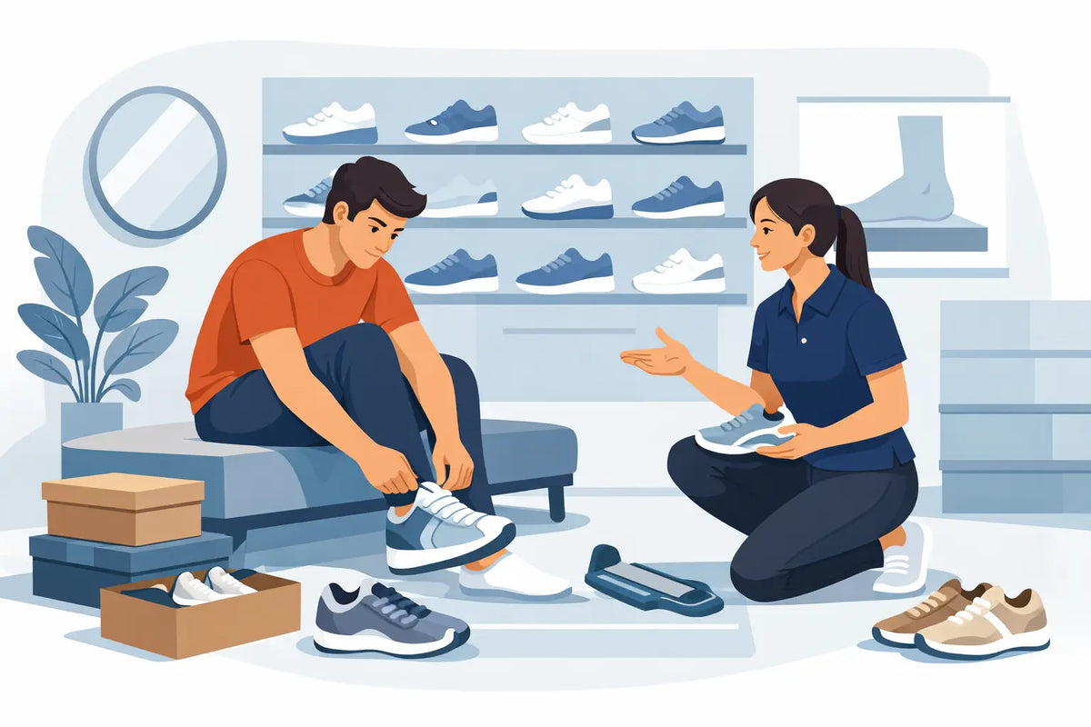 Sneakers in de winkel passen? Zo doe je dat goed