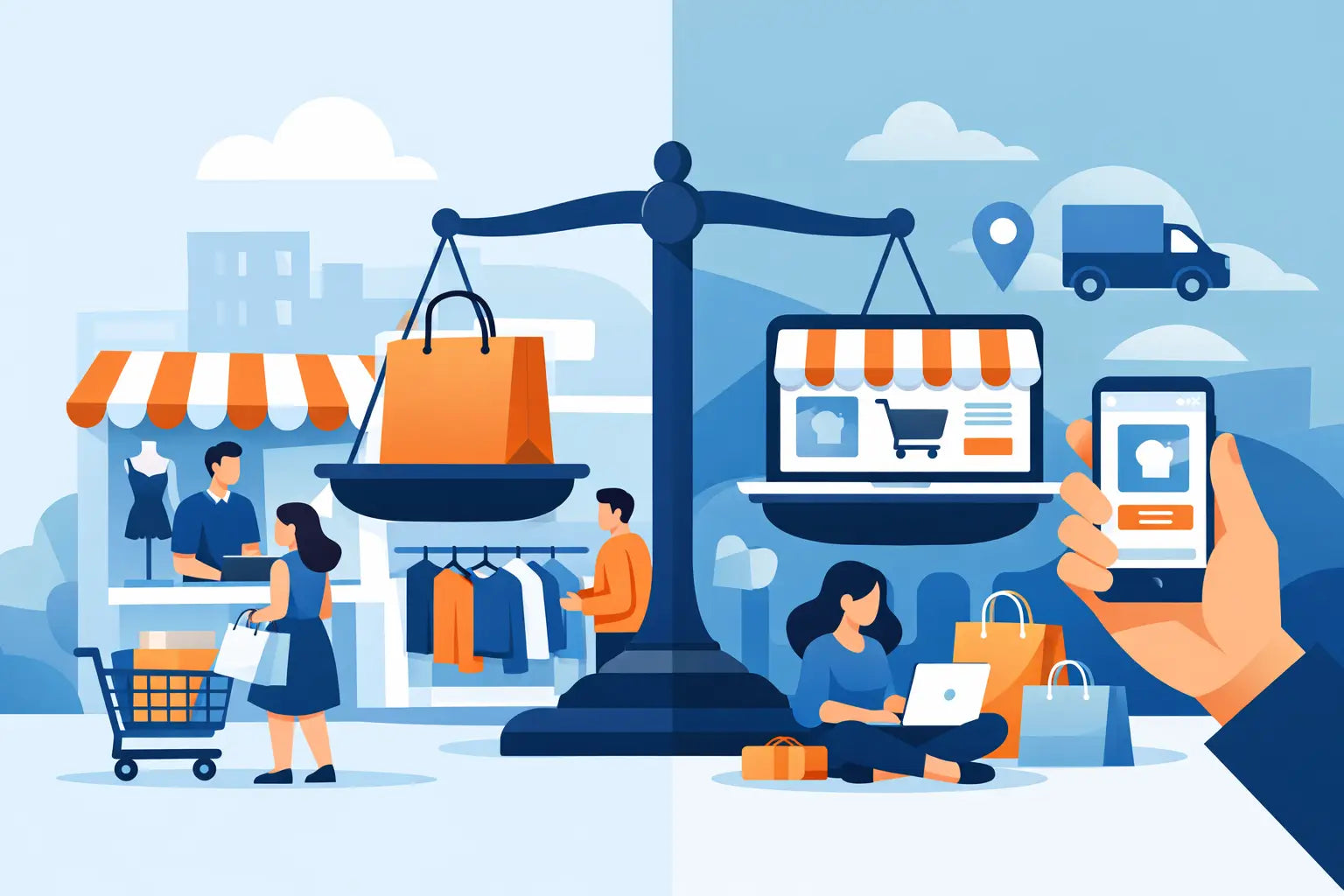 Fysieke winkel of webshop? Dit werkt