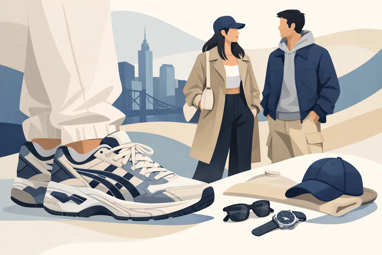 ASICS Gel-NYC outfit: zo style je hem goed