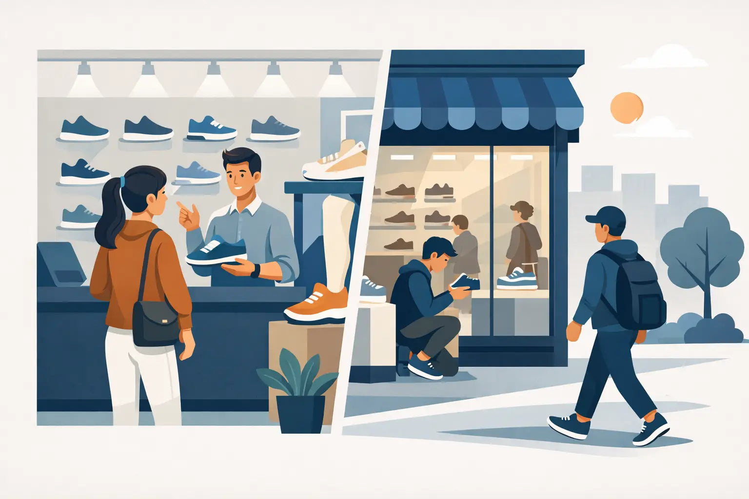 Waarom kiezen voor een fysieke sneakerstore?