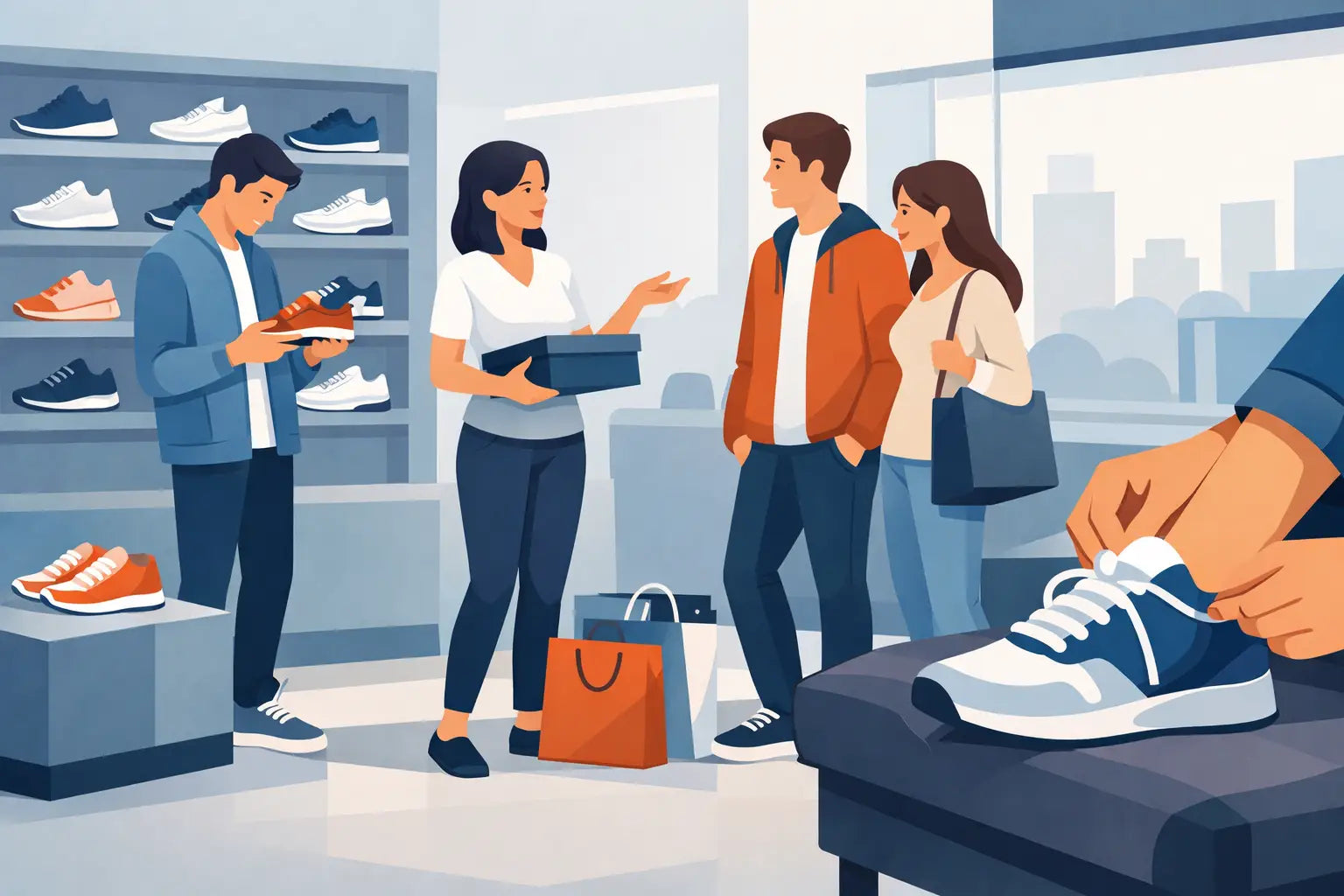 Waarom een fysieke sneaker winkel bezoeken loont