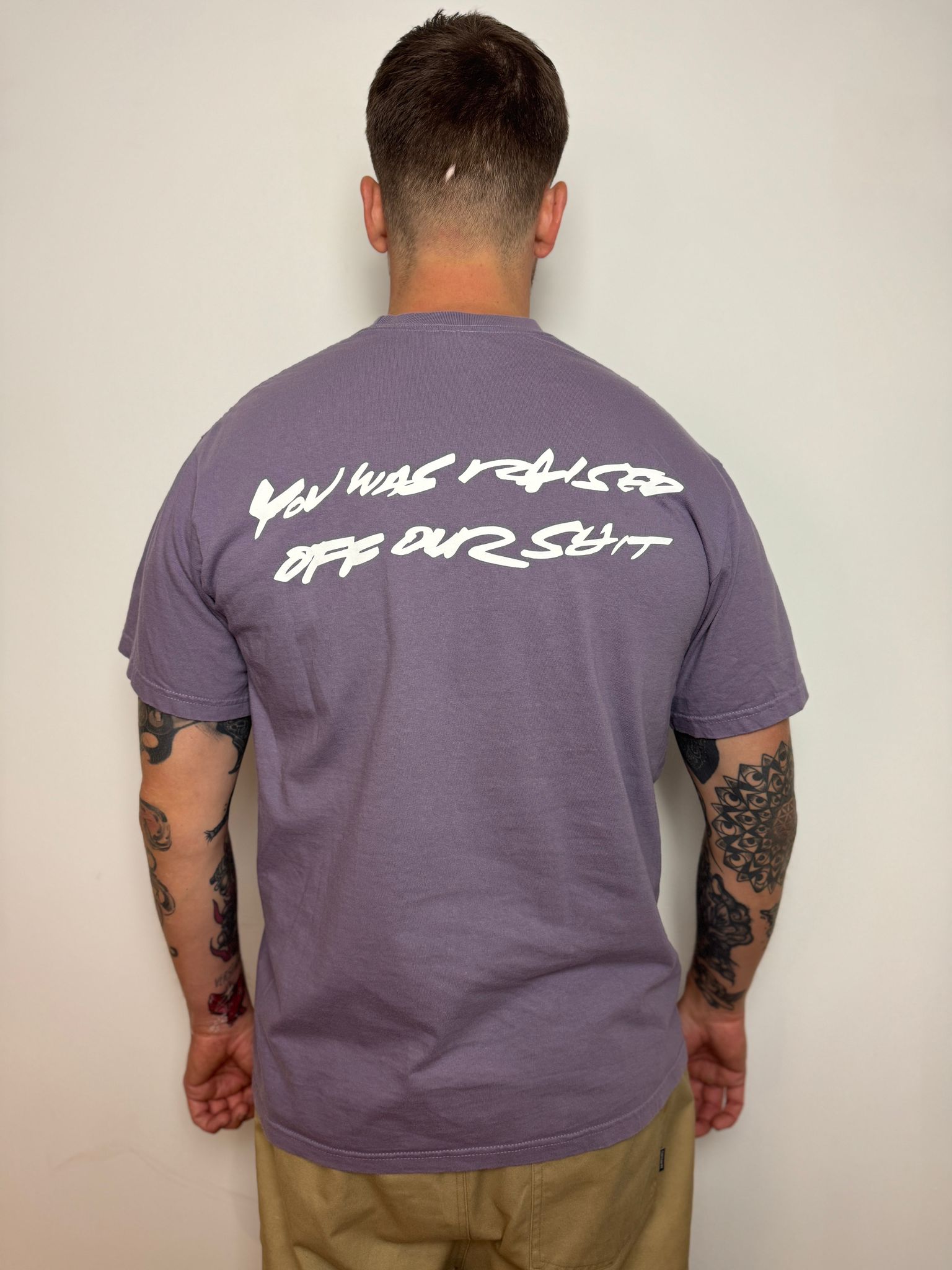 Supreme Futura box logo t-shirt lila size L