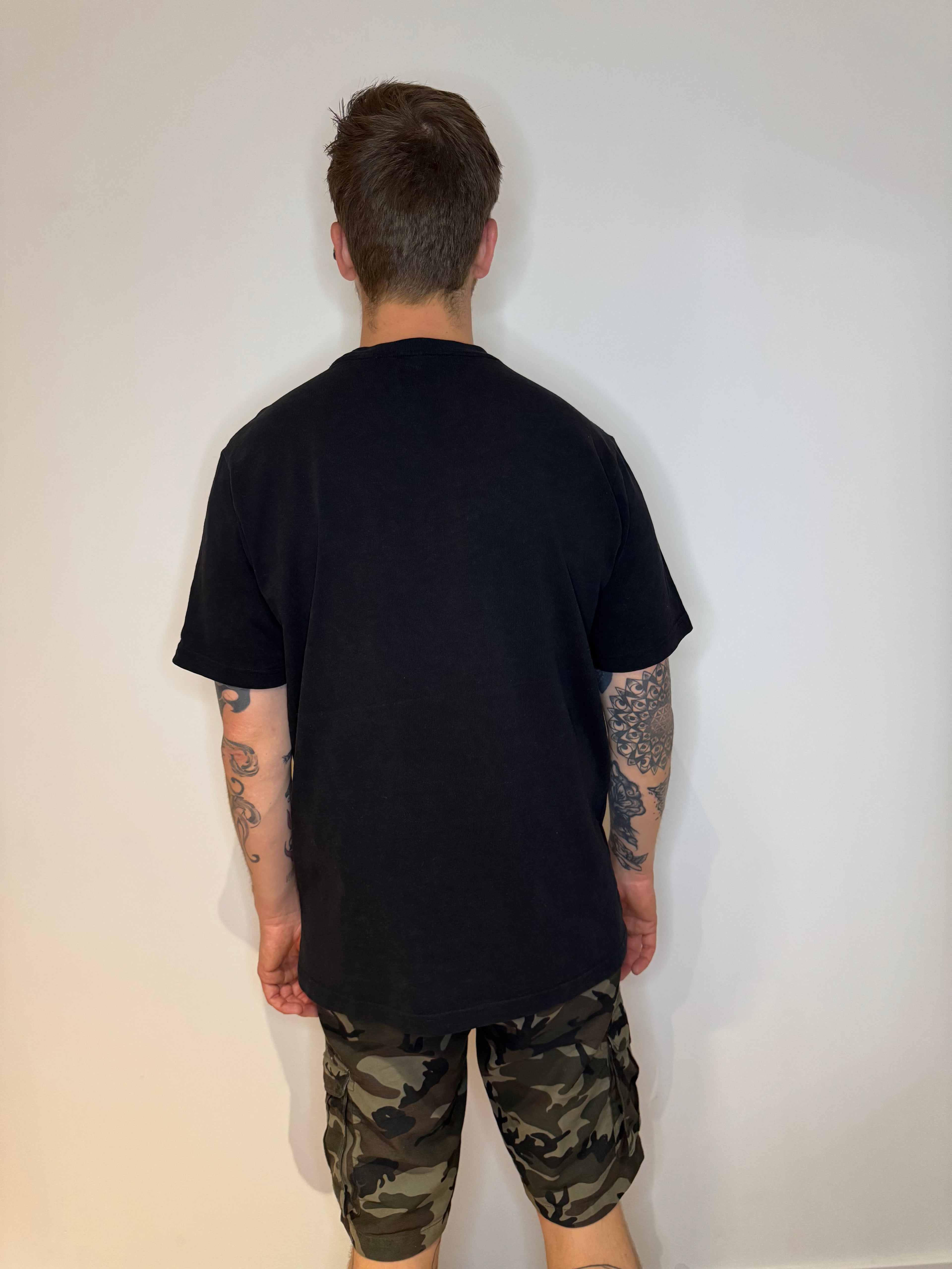 Supreme T-shirt chestpocket black maat L