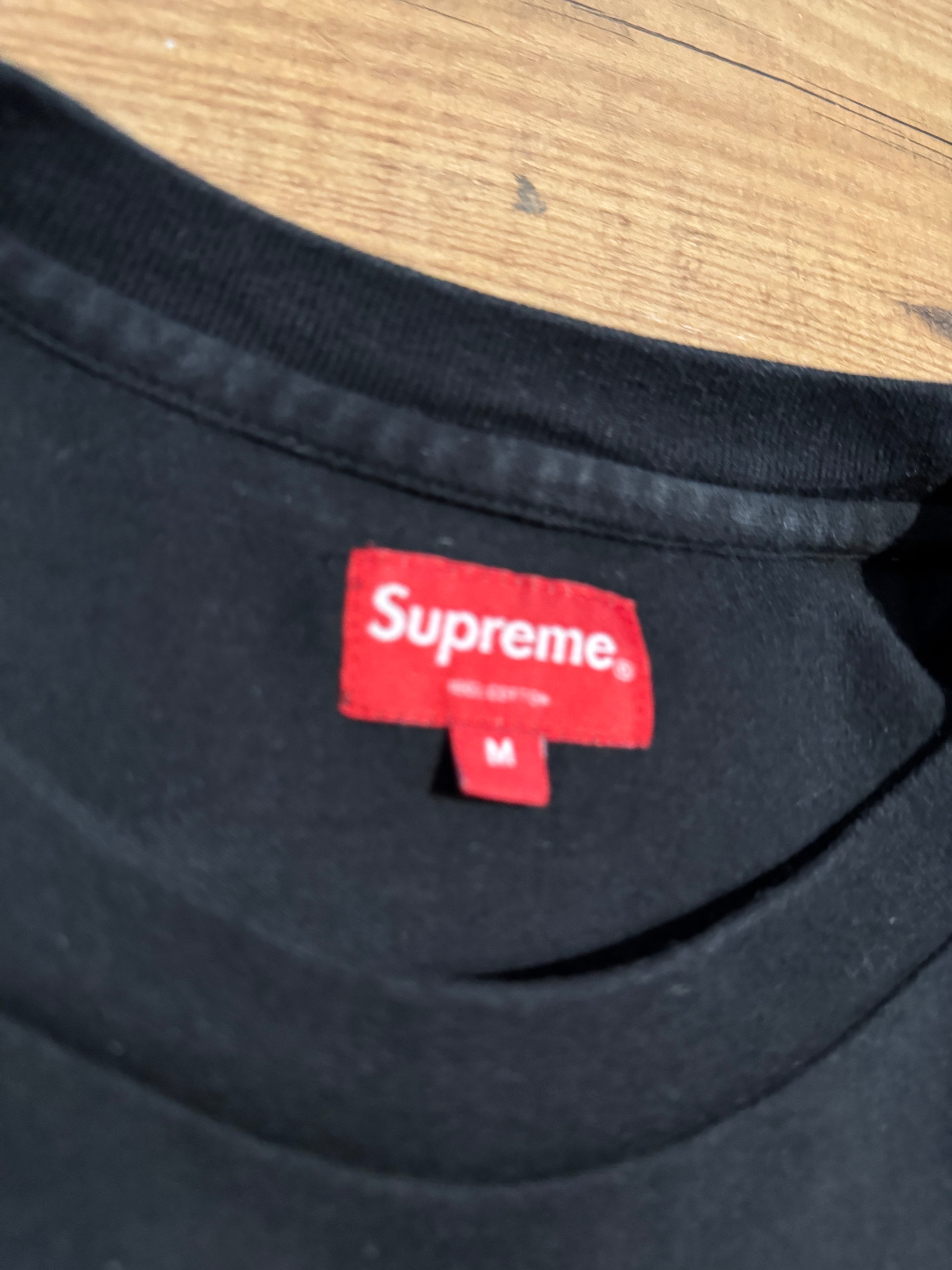 Supreme T-shirt small box logo black maat M