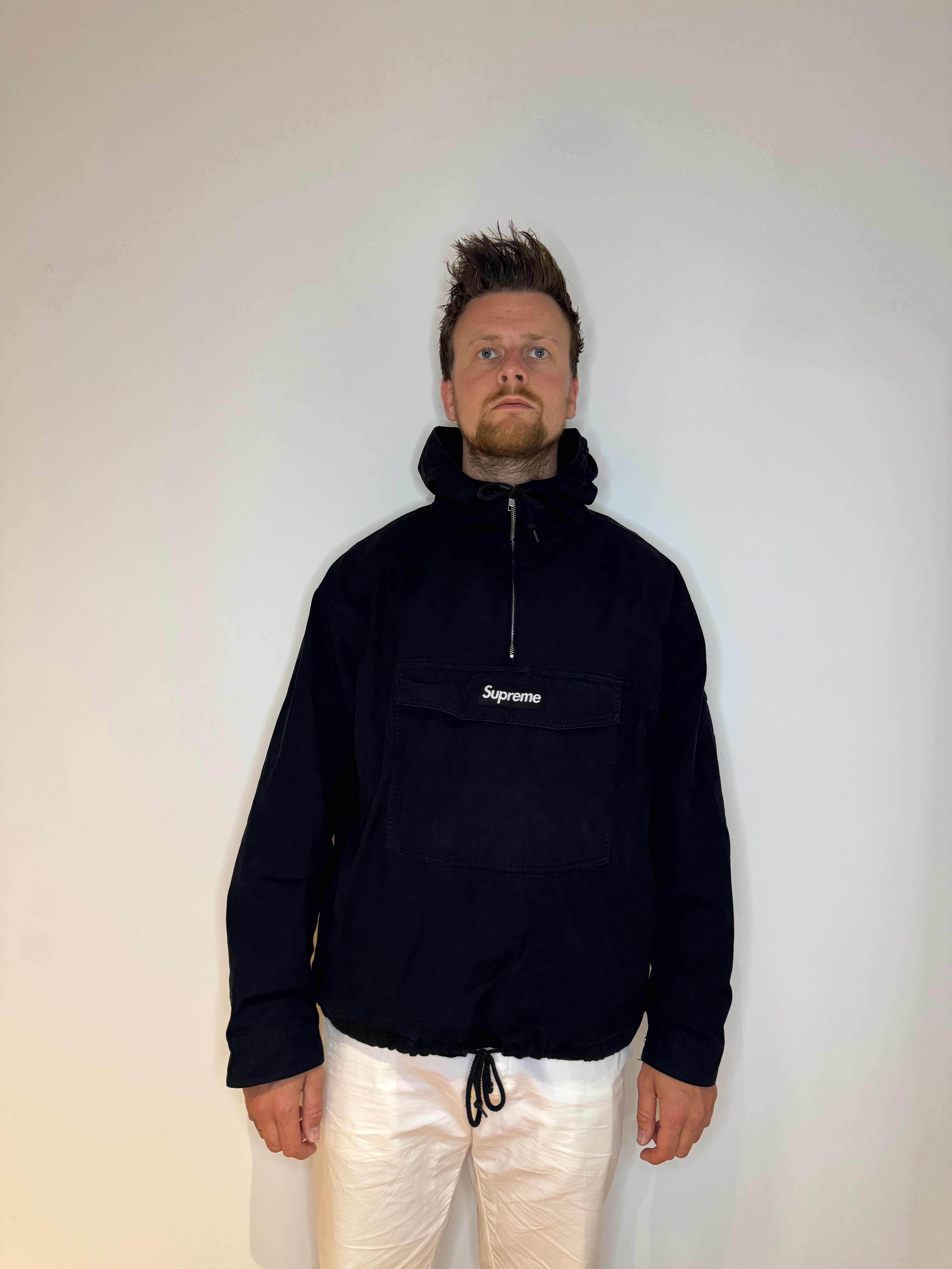 Supreme Anorak Black maat L