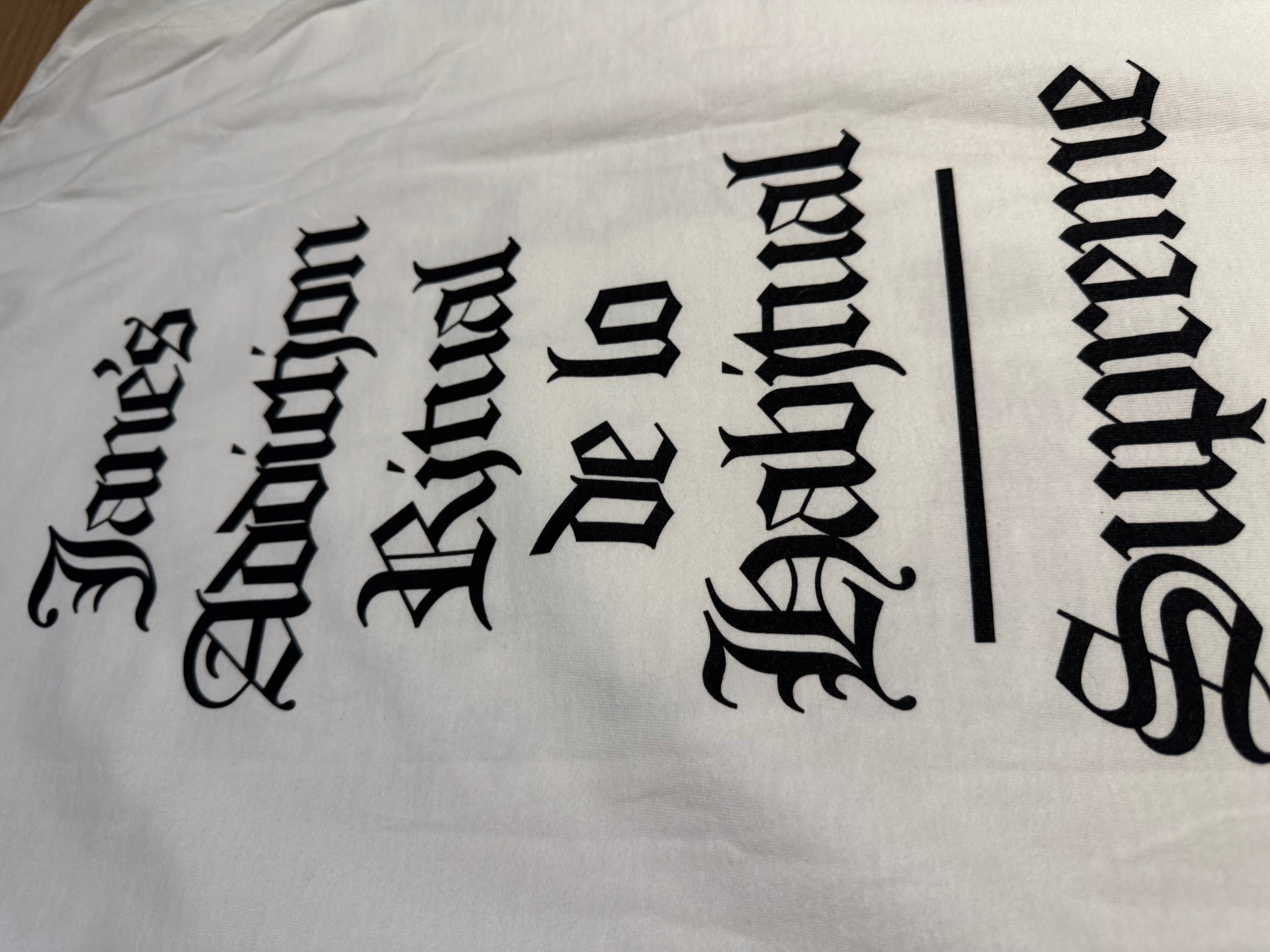 Supreme T-Shirt Jane’s Addiction white maat L