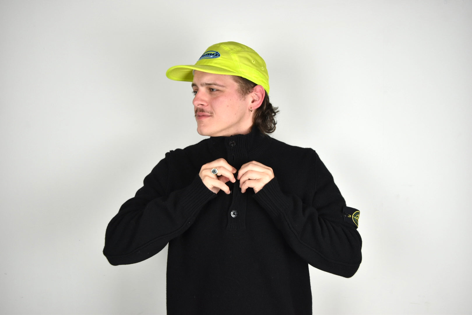 Stone Island Button-up Vest – Zwart - XL