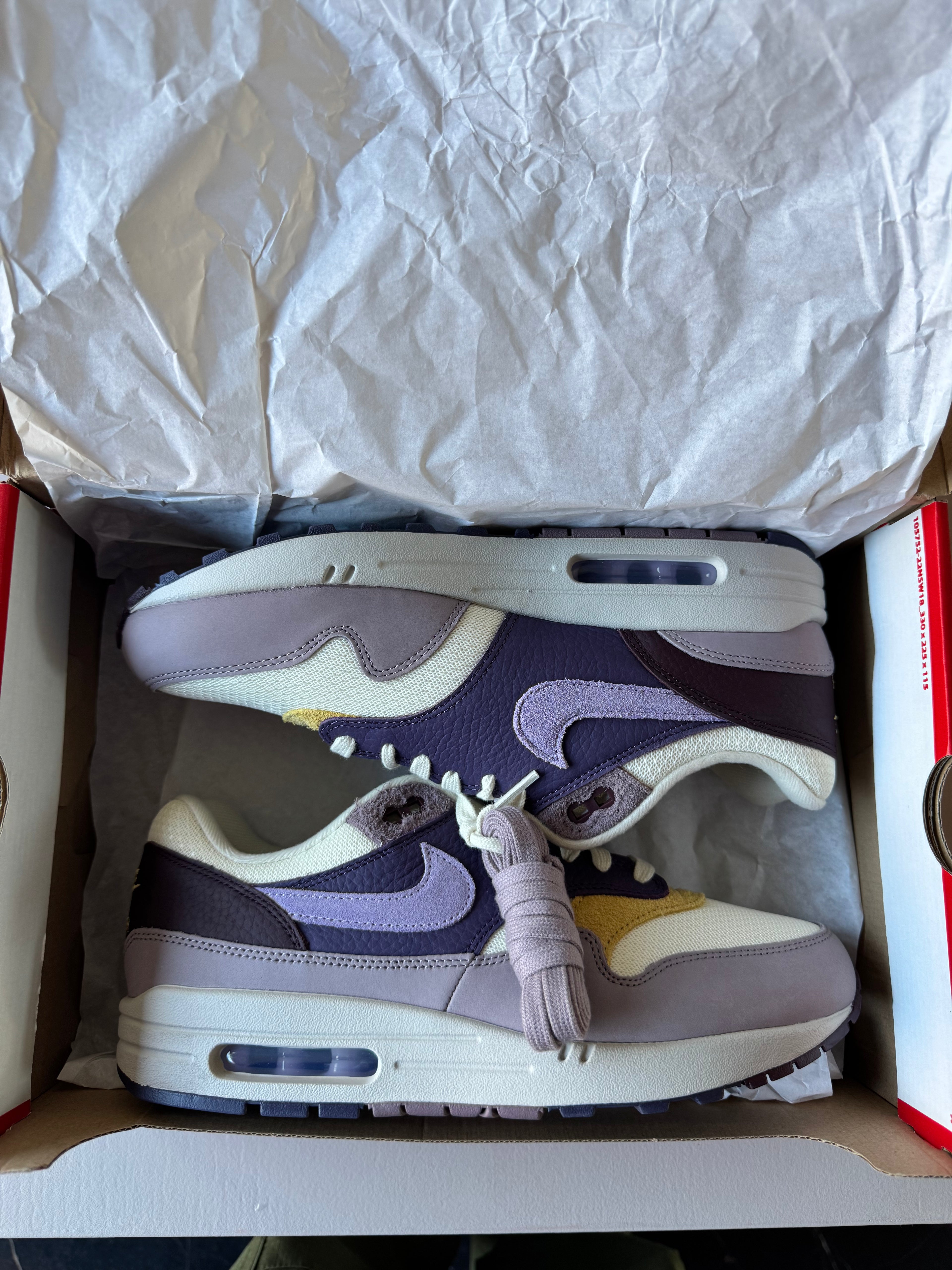 Nike Air Max 1 - Hydreangas maat 43