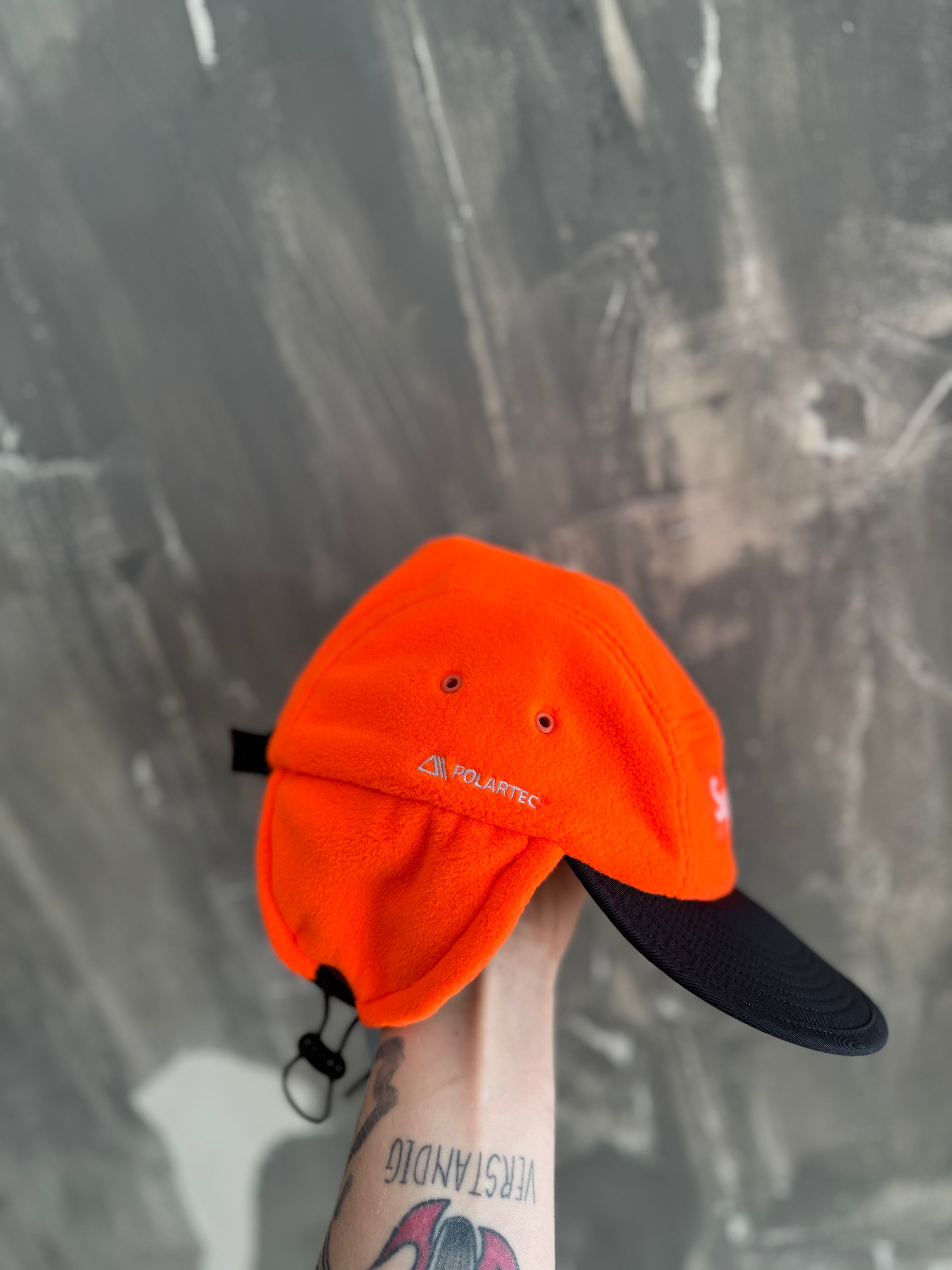 Supreme Polartec® 200 Fleece Earflap Camp Cap