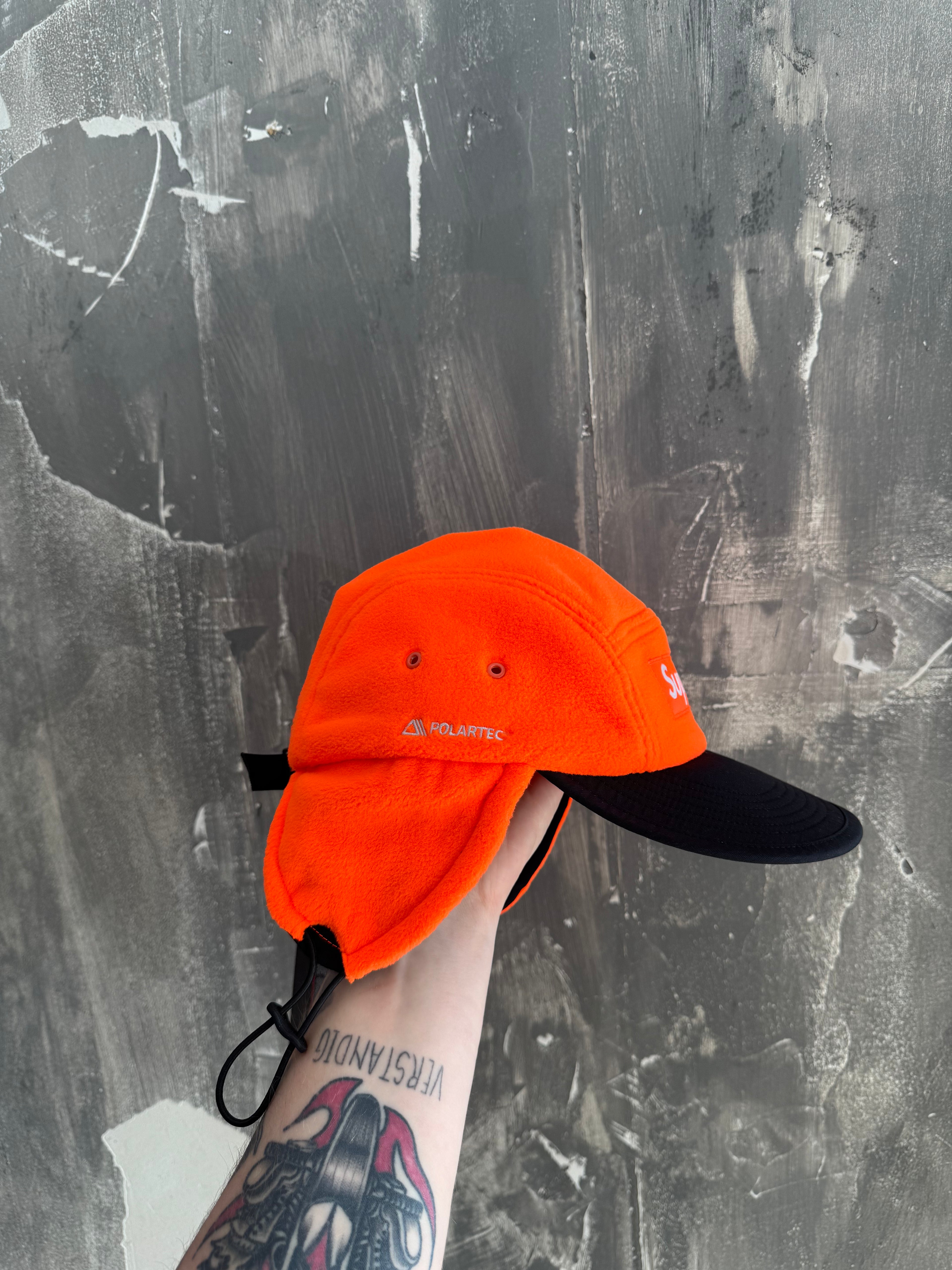 Supreme Polartec® 200 Fleece Earflap Camp Cap