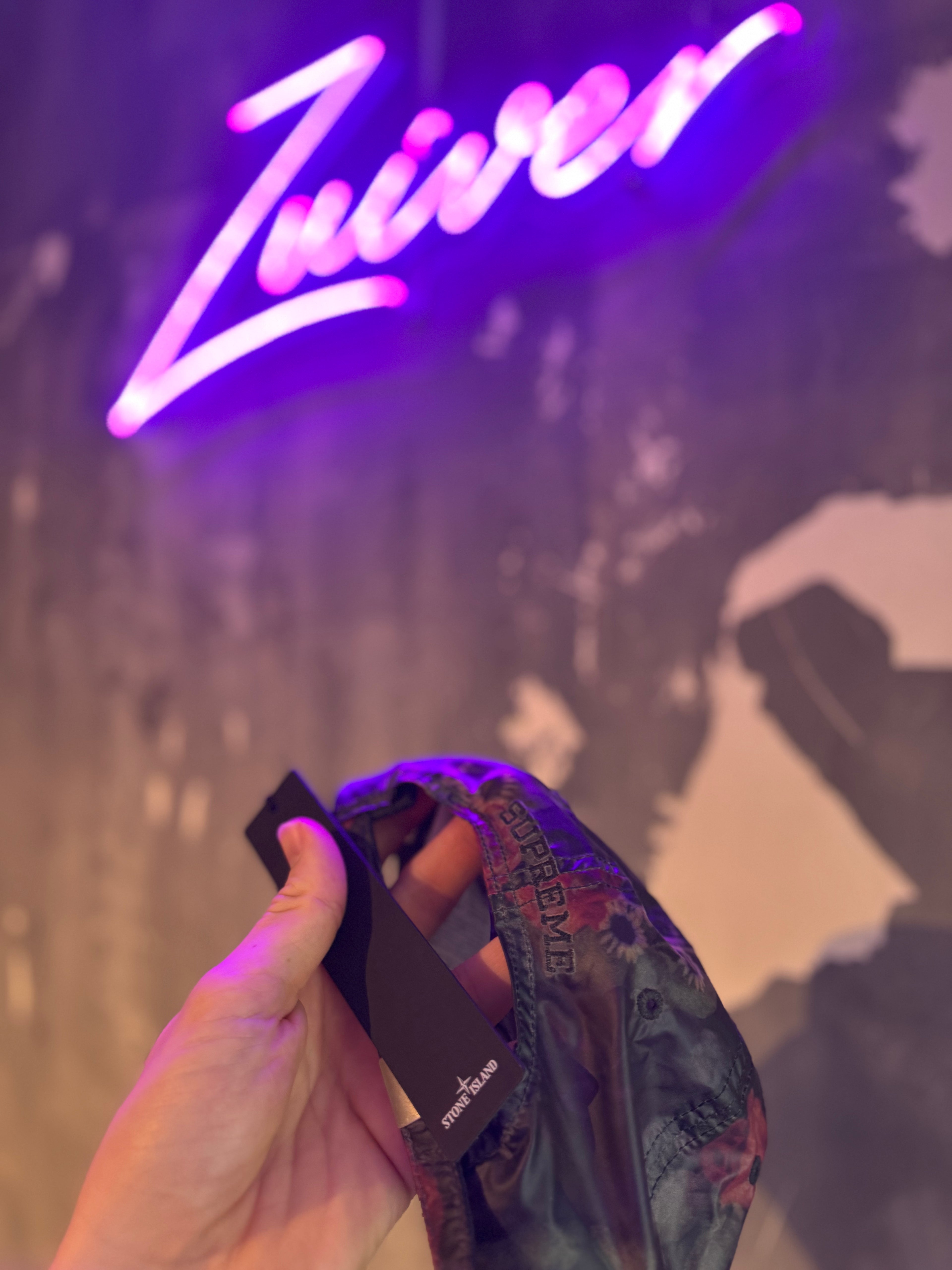 Stone Island x Supreme Floral Cap