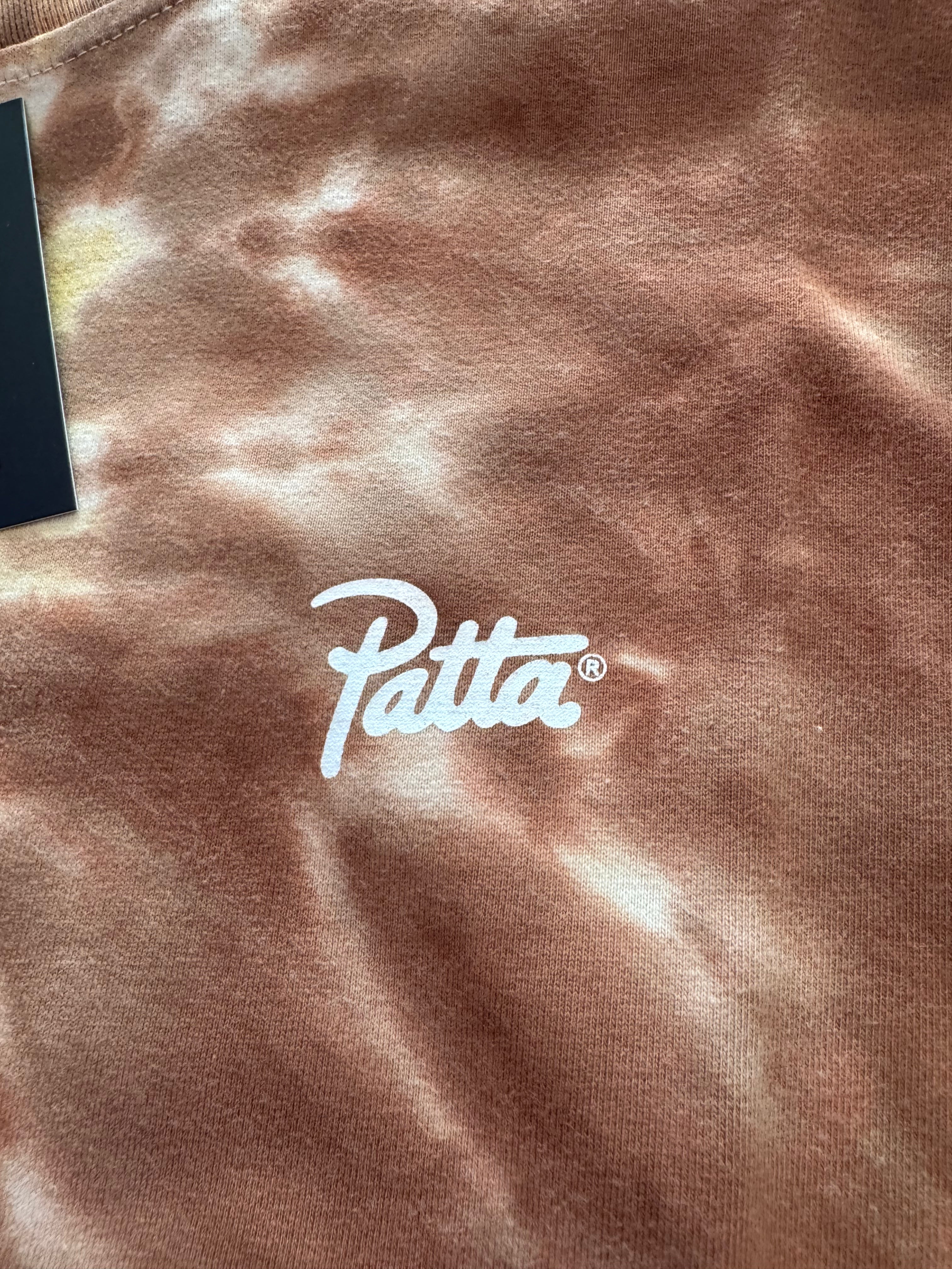Patta Tie Dye Swirl T-Shirt maat L