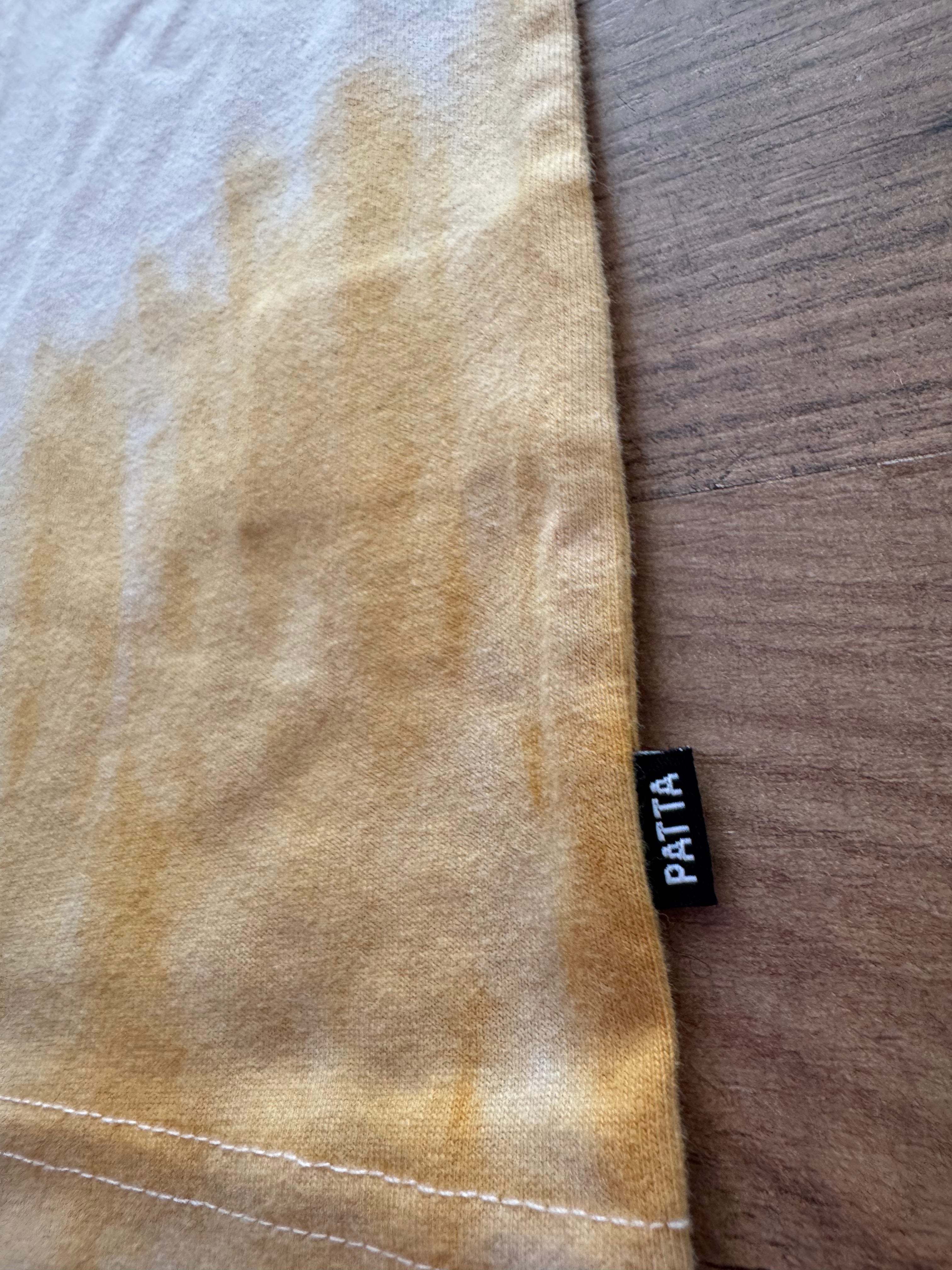 Patta Tie Dye Swirl T-Shirt maat L