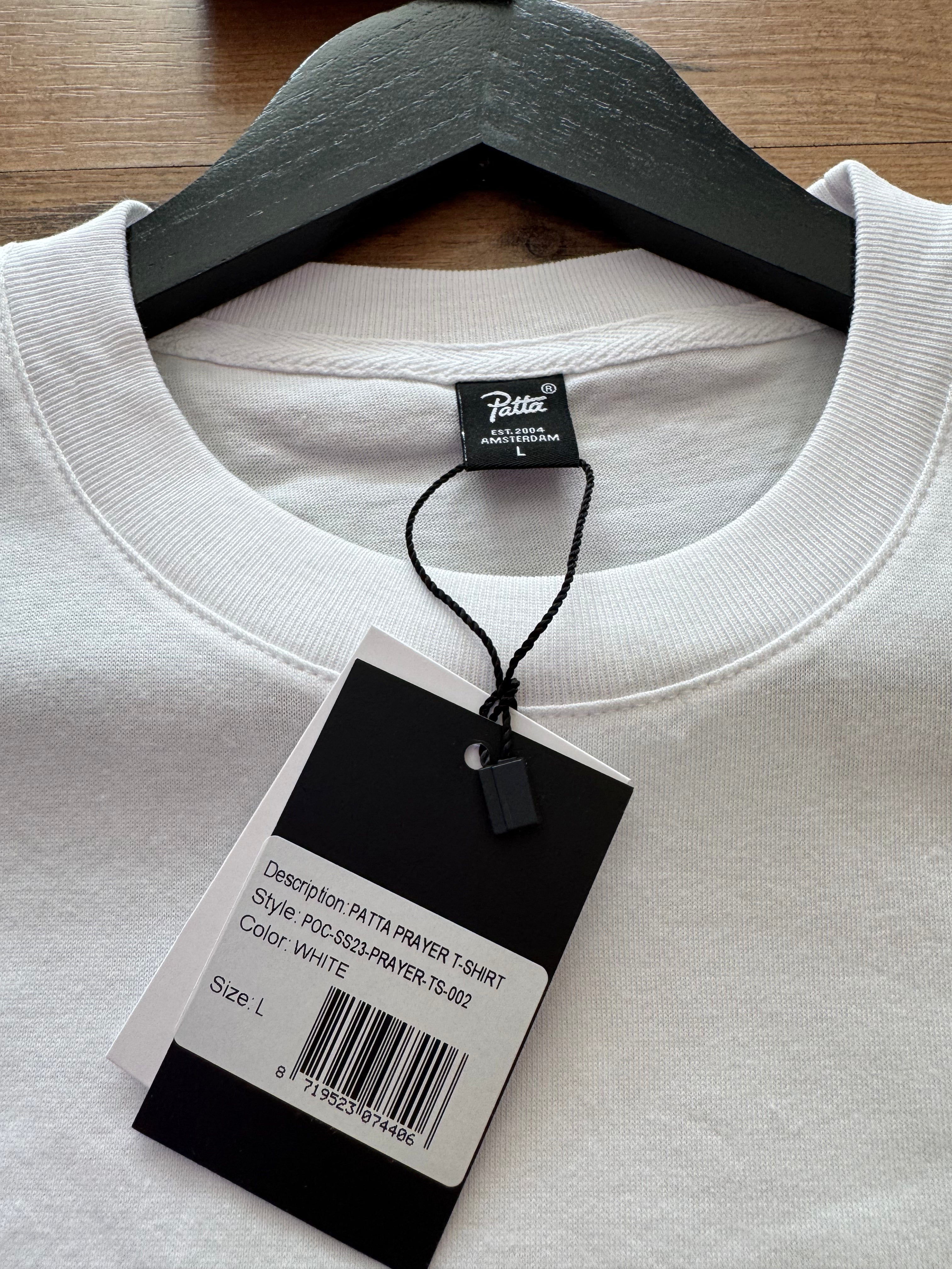 Patta Prayer T-Shirt Lavender maat L