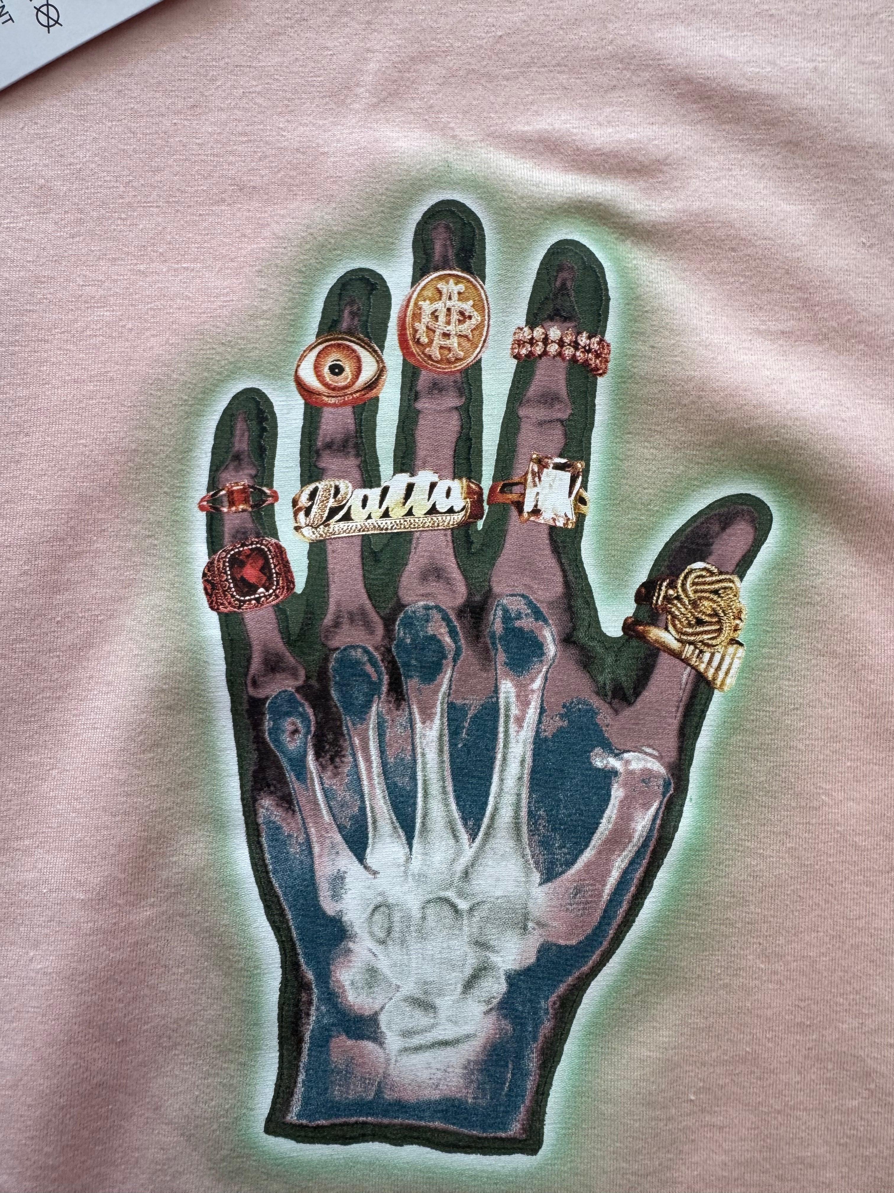 Patta healing hands t-shirt lotus size L