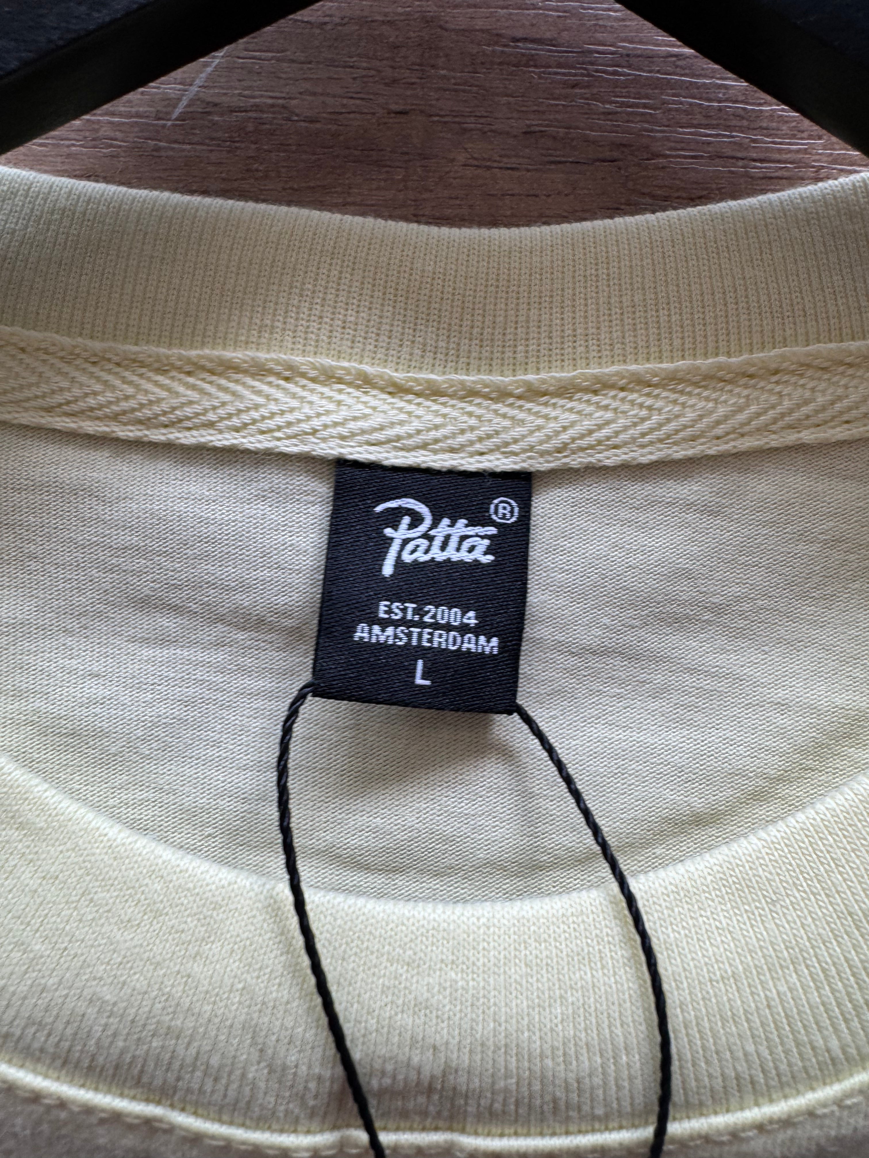 Patta Family T-shirt Wax Yellow maat L