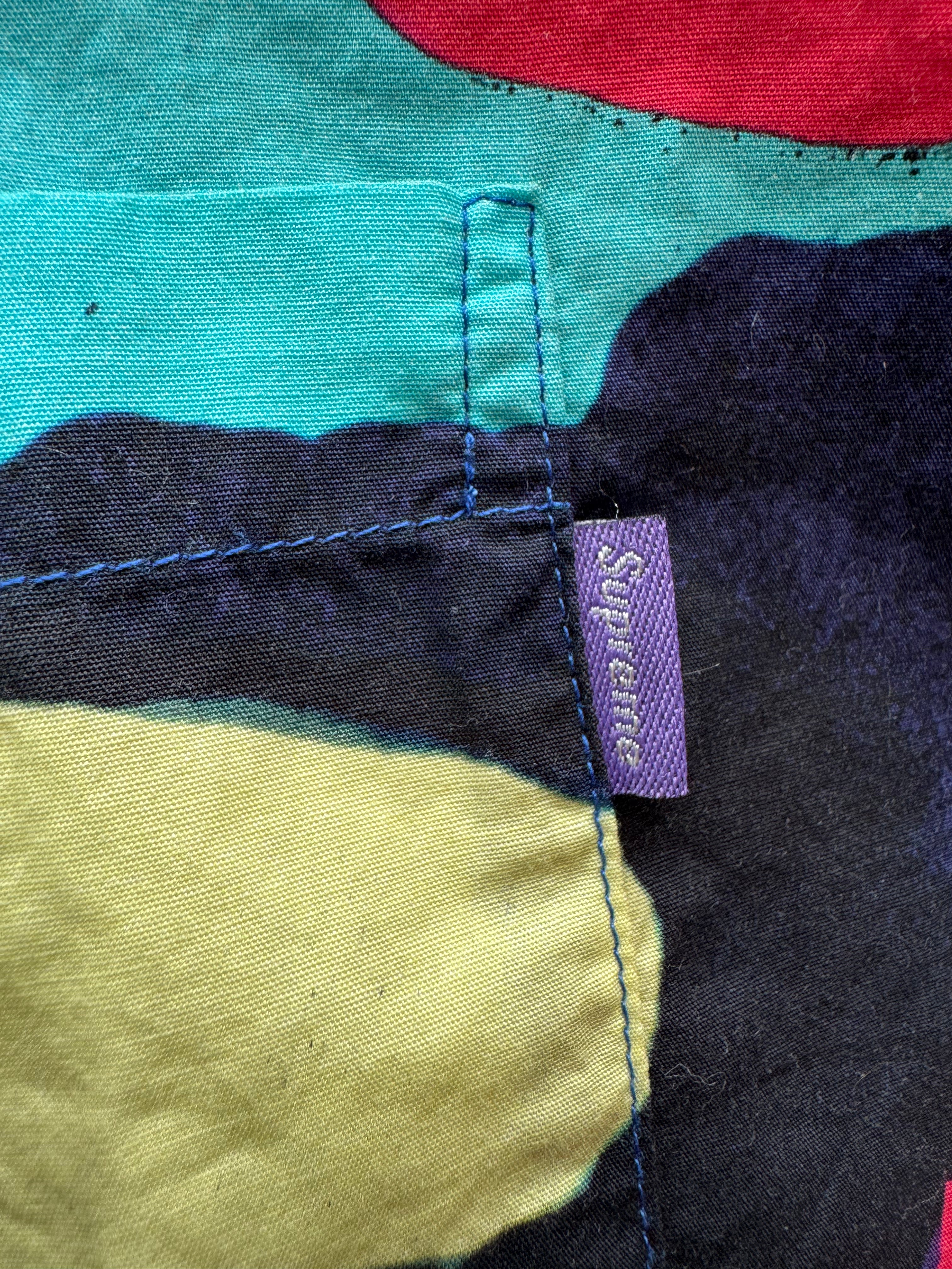 Supreme multicolor shirt maat L