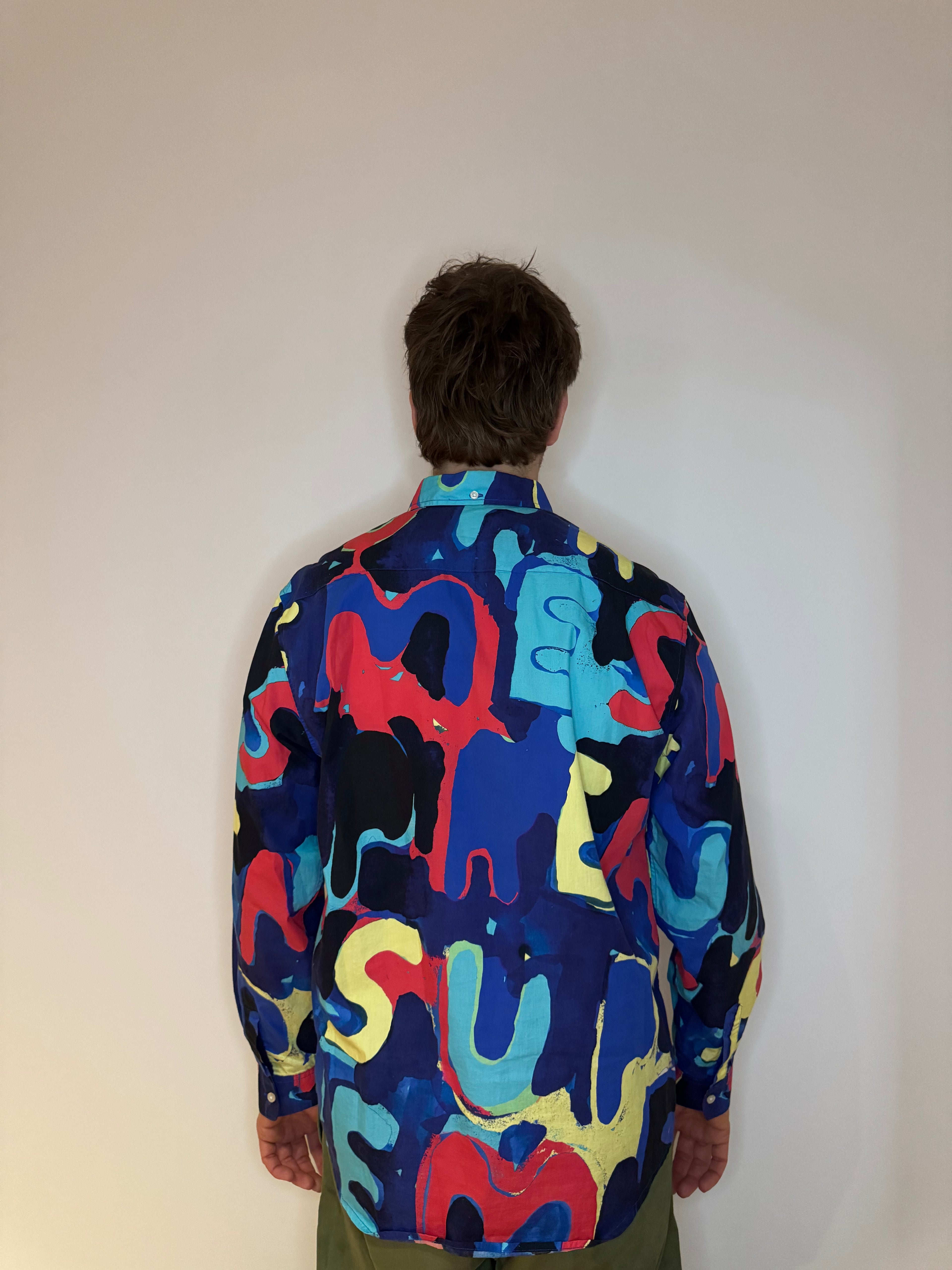 Supreme multicolor shirt maat L