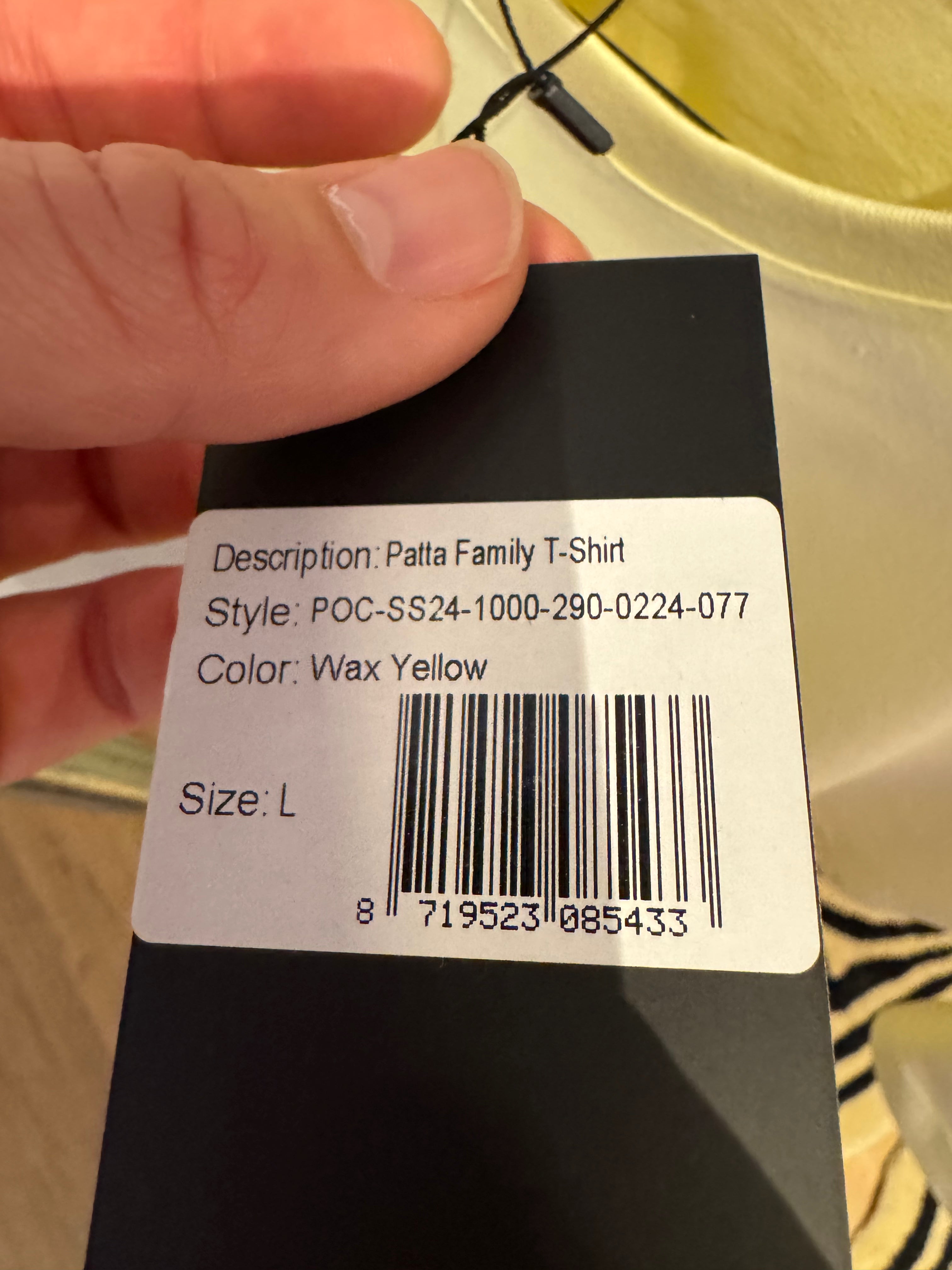 Patta Family T-shirt Wax Yellow maat L