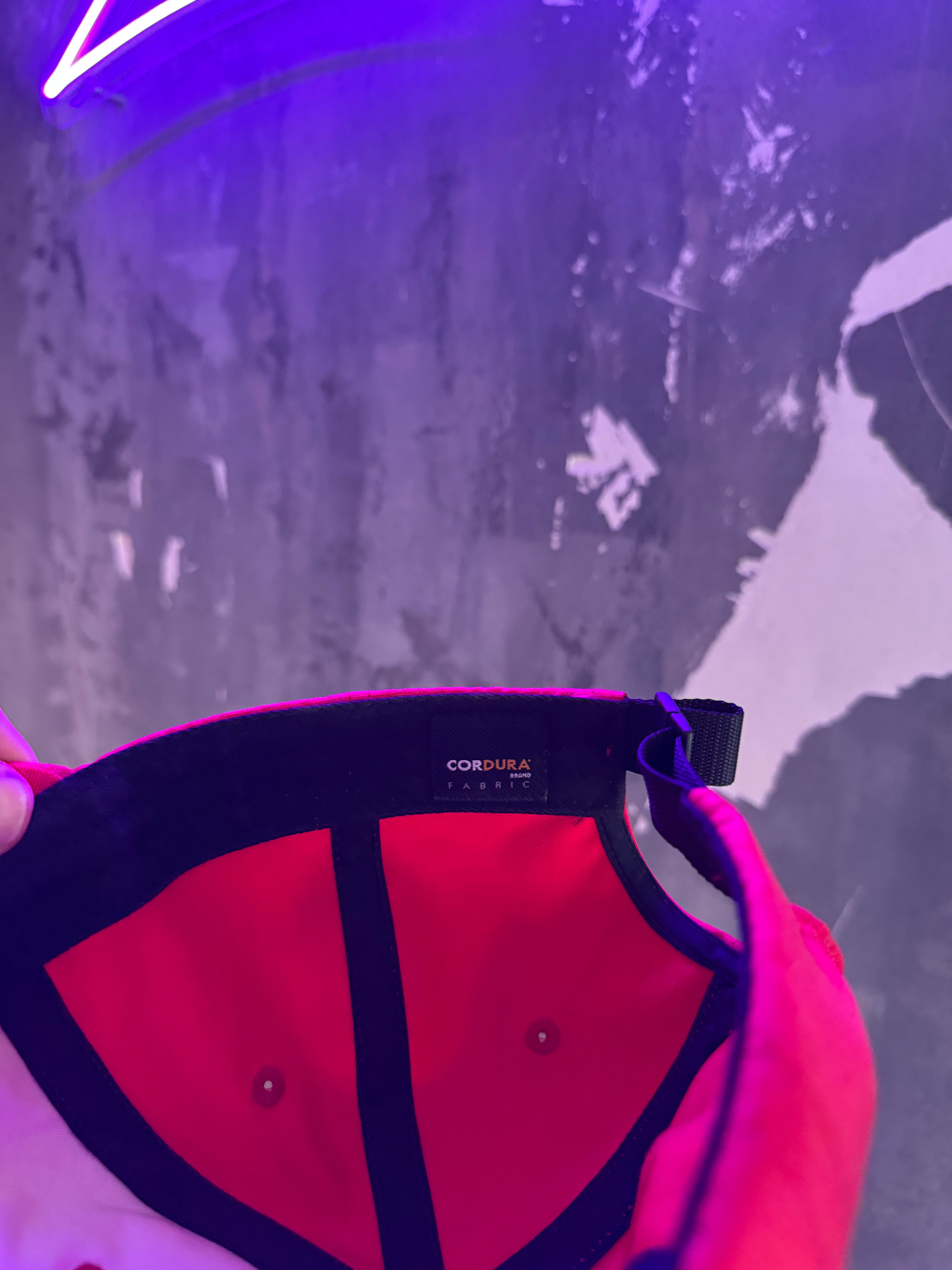 Supreme 6-Panel Cordura Cap Red