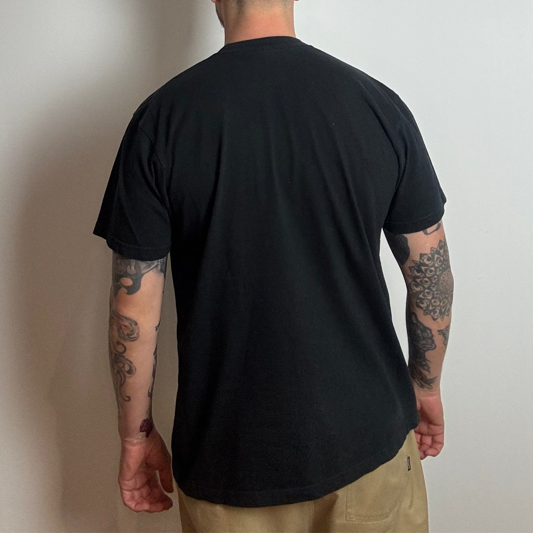 Supreme Burberry box-logo tee | Black size L