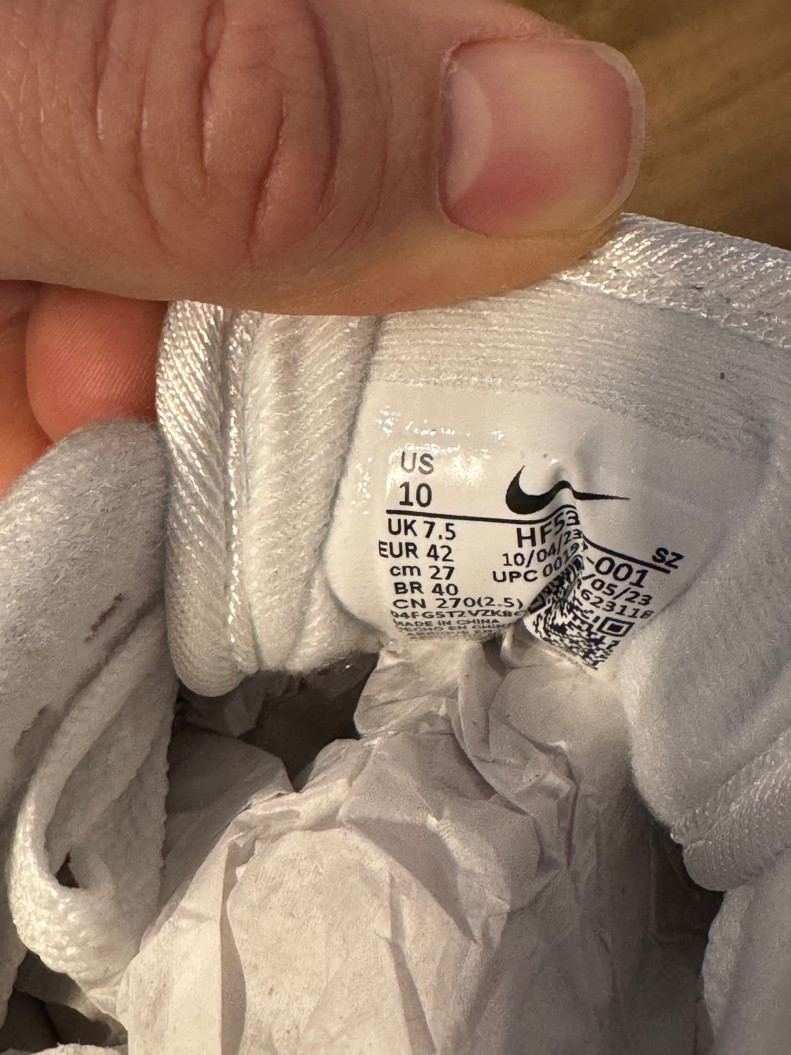 Nike Air Max 1 Pink/Platinum maat 42