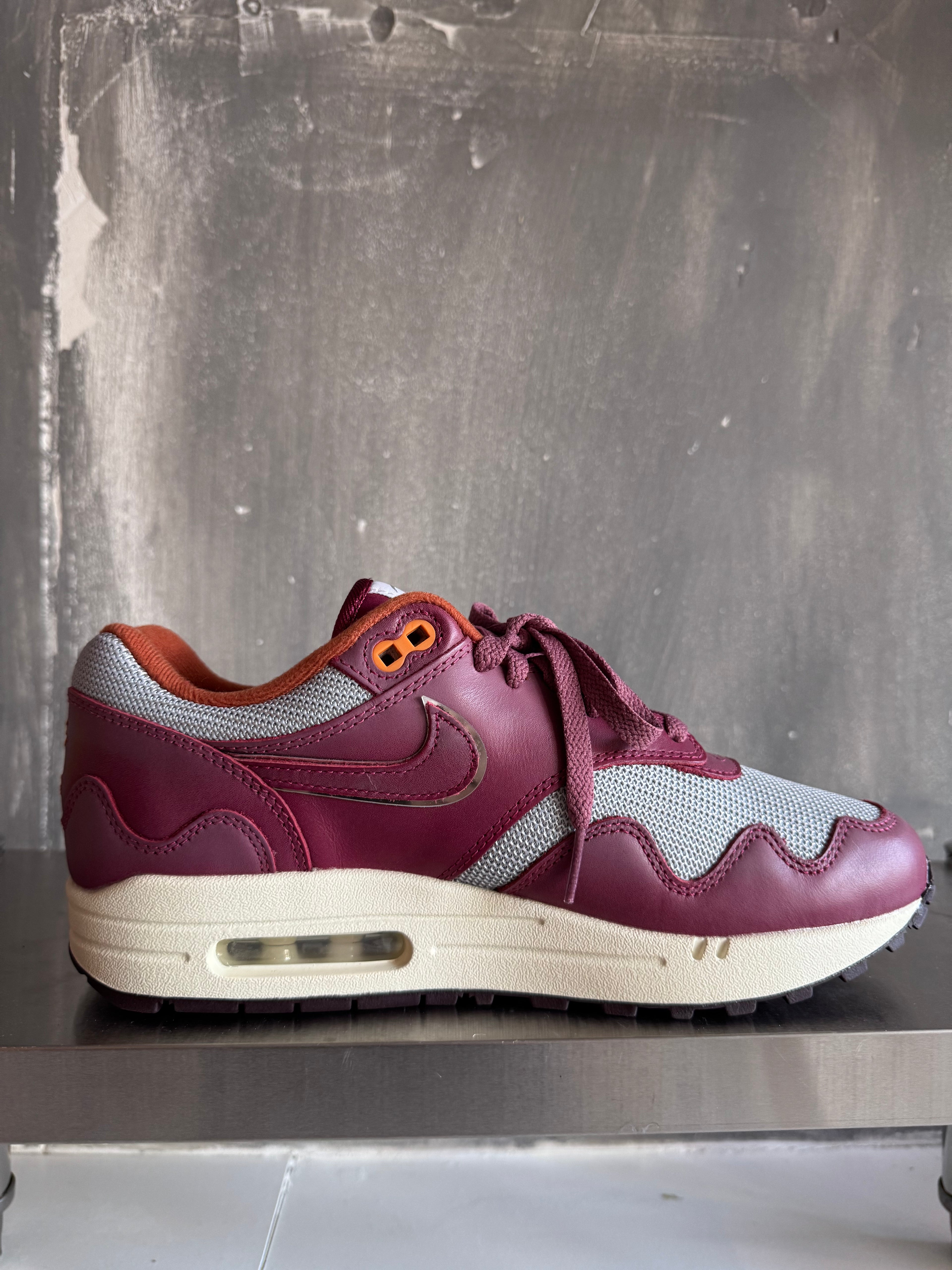 Nike Air Max 1 x Patta "Night Maroon" maat 40