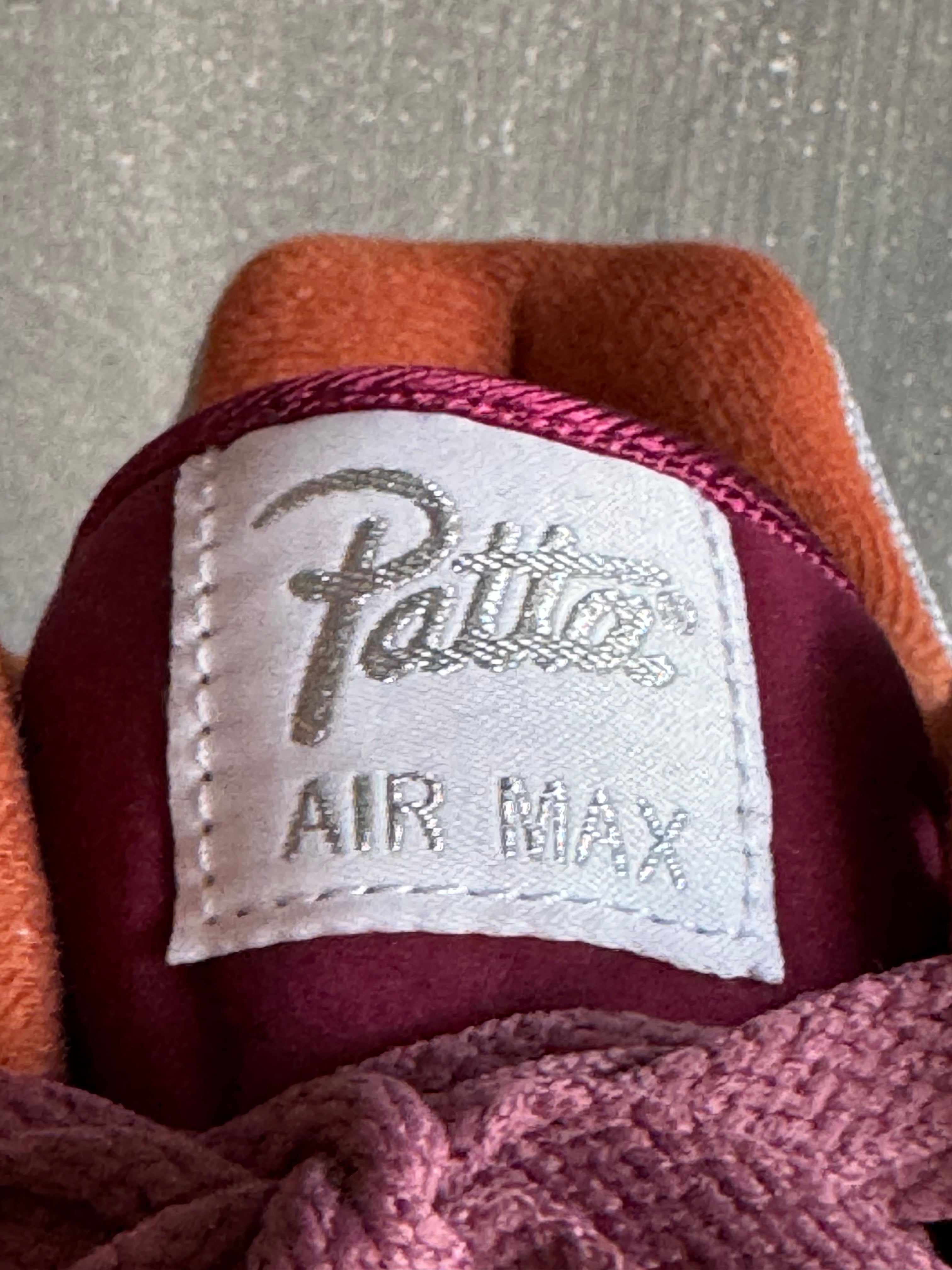 Nike Air Max 1 x Patta "Night Maroon" maat 40