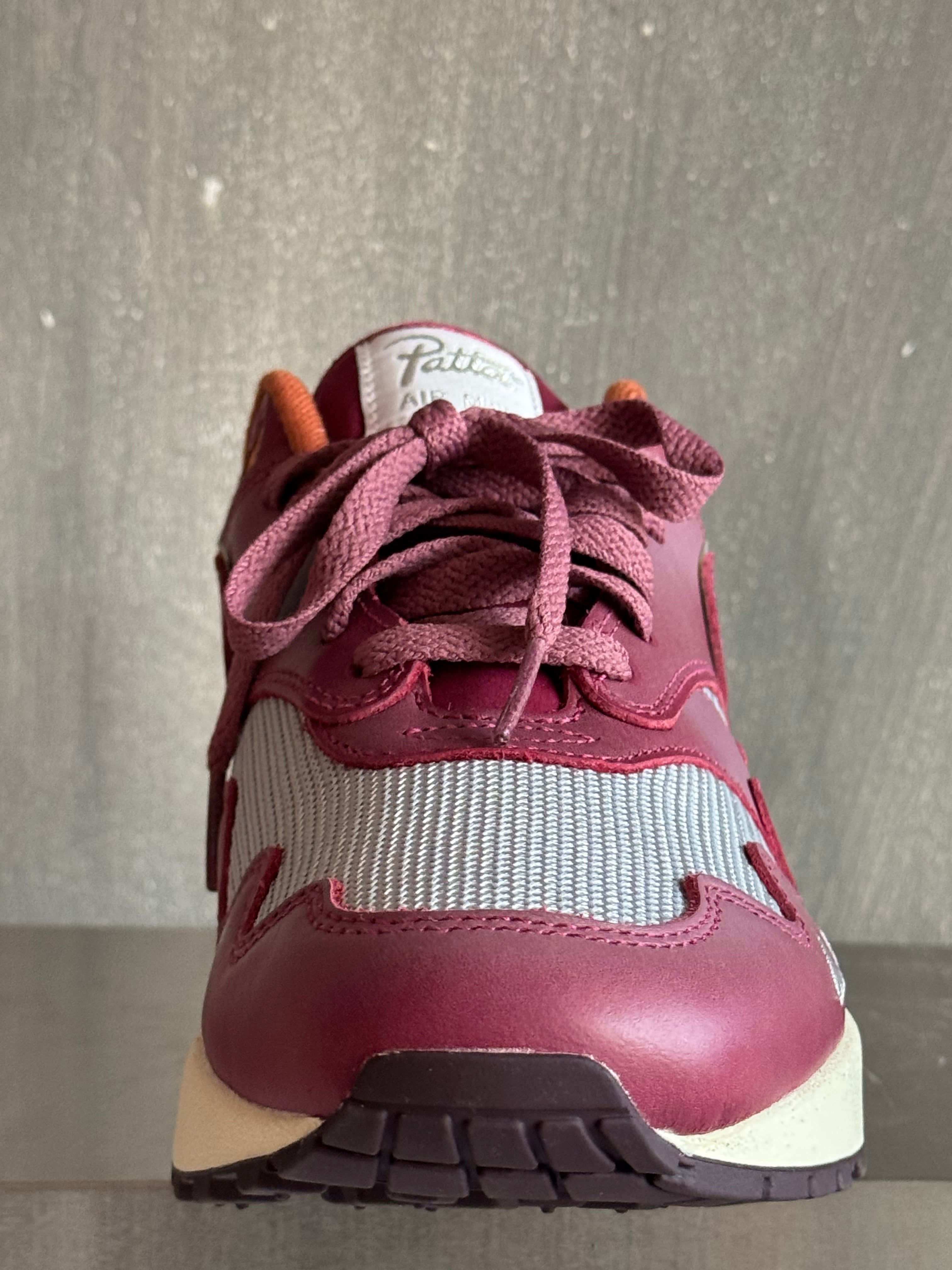 Nike Air Max 1 x Patta "Night Maroon" maat 40