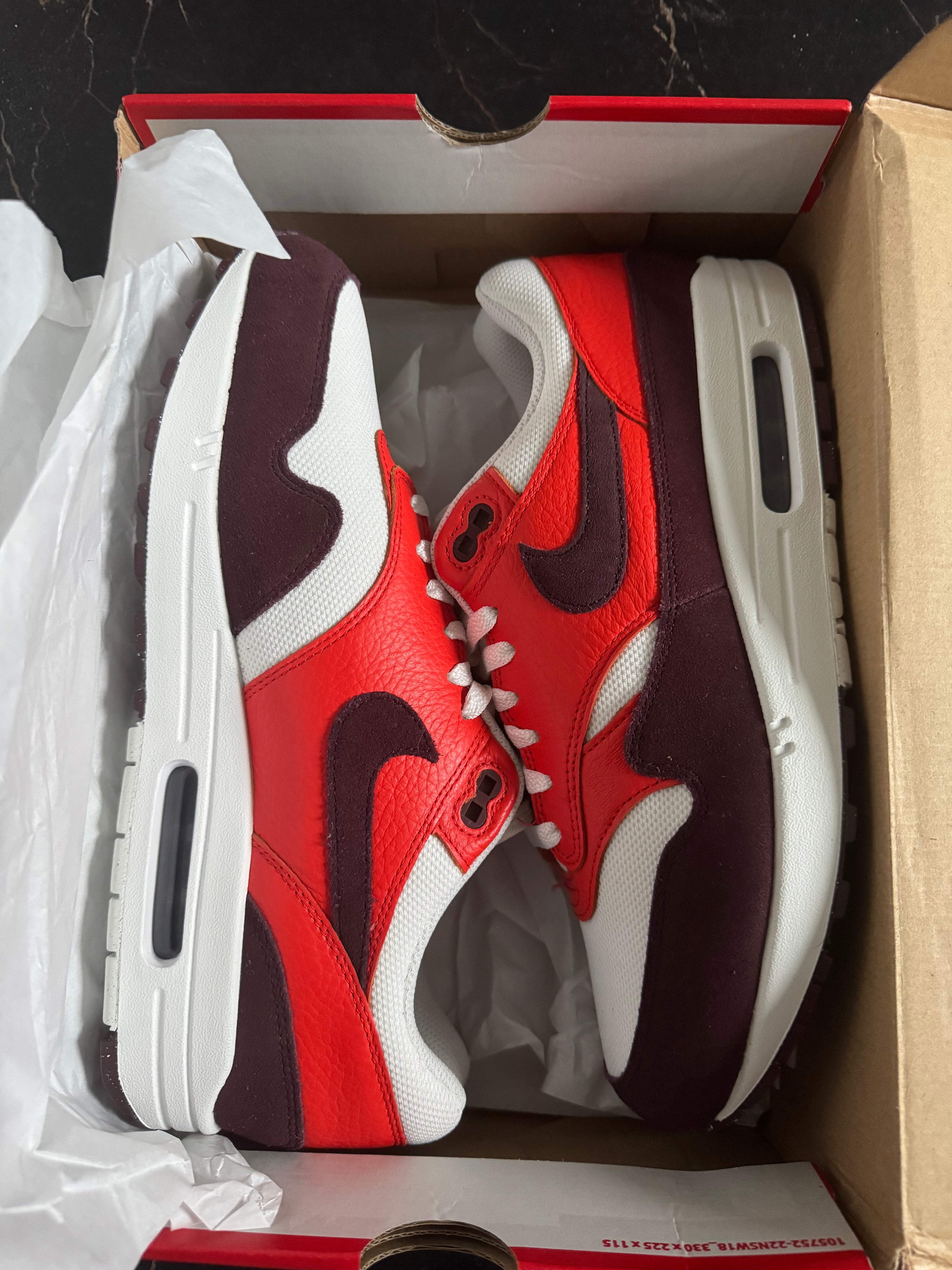 Nike Air Max 1 - Burgundy Crush