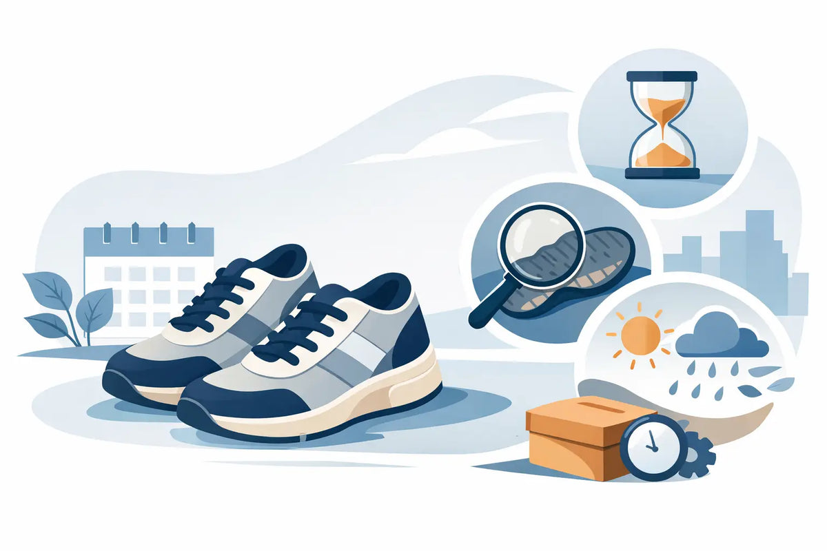 Hoe lang gaan sneakers mee? Dit bepaalt het