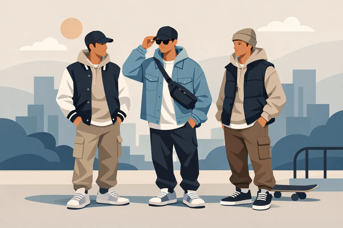 Streetwear outfits heren die altijd werken
