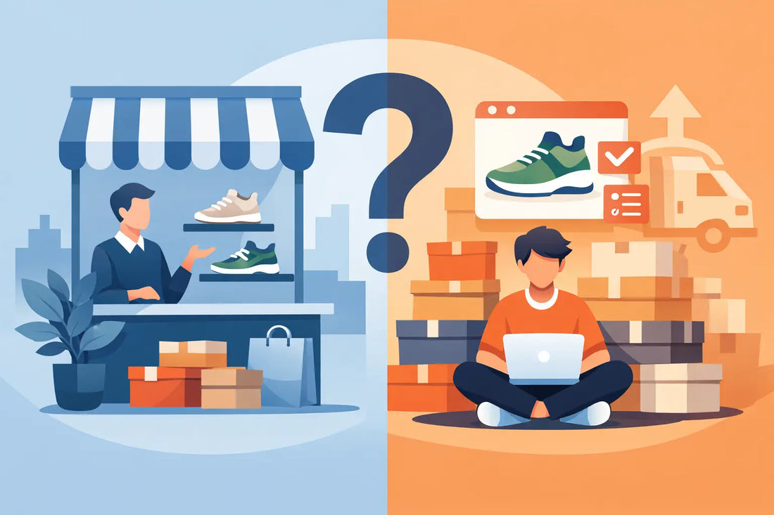 Sneaker retailer of reseller? Kies slim