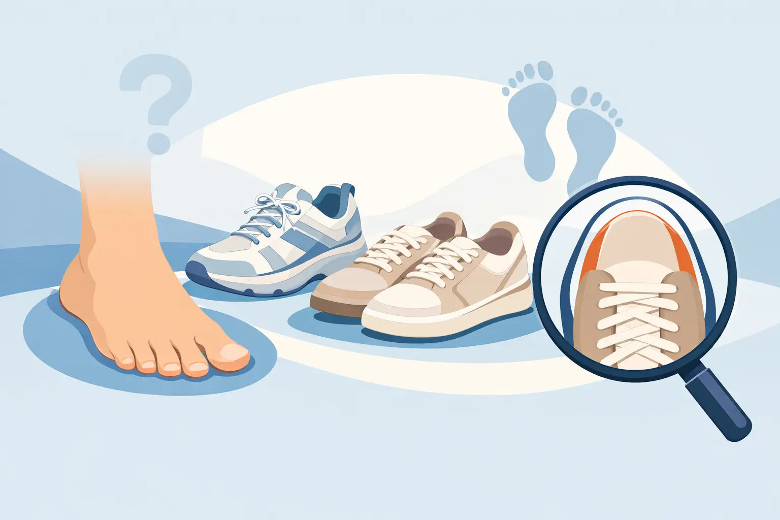 Welke sneaker past bij brede voet?