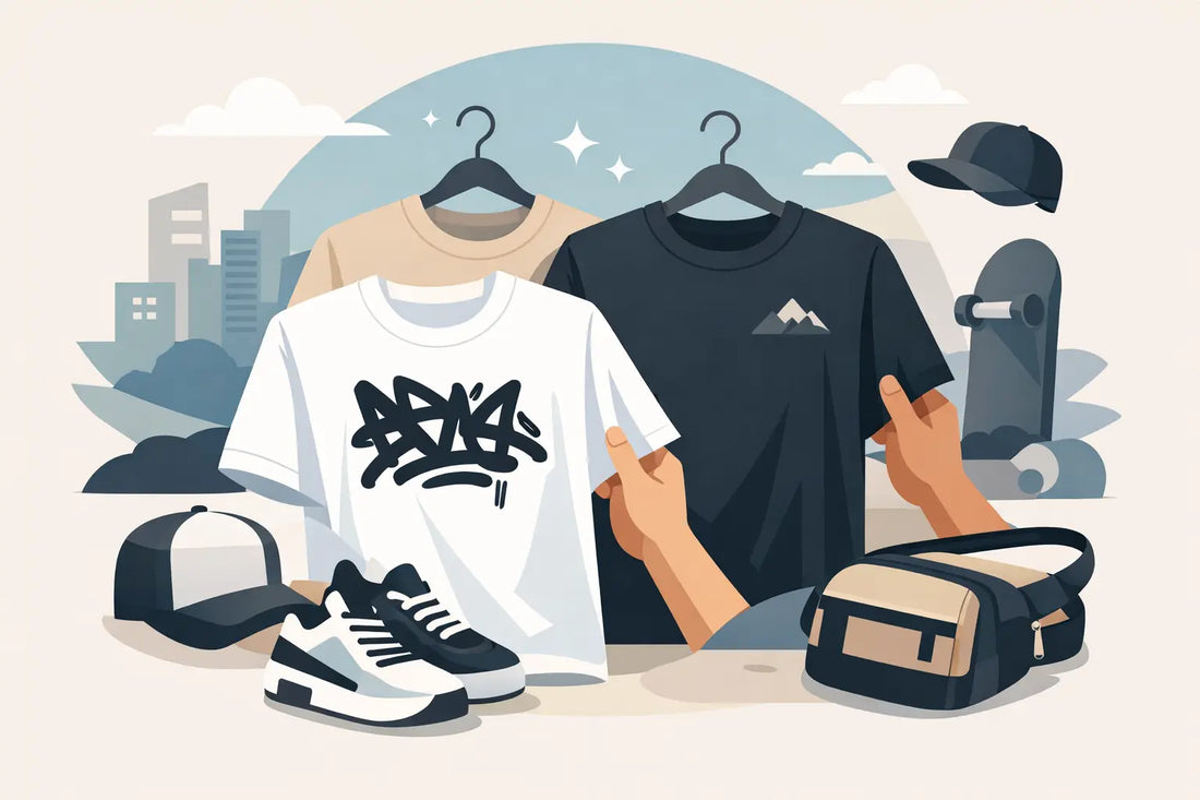Beste T-shirts streetwear: zo kies je goed