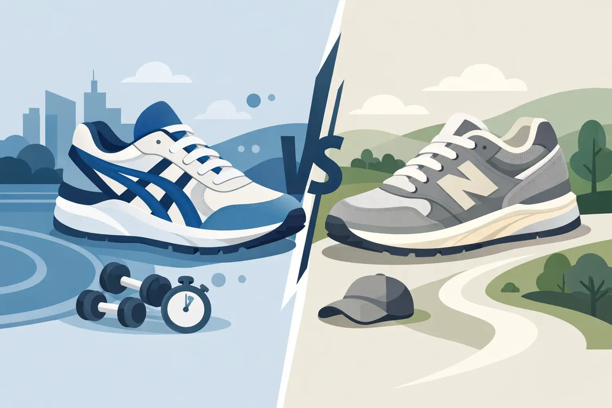 ASICS vs New Balance: welke sneaker past bij jou?