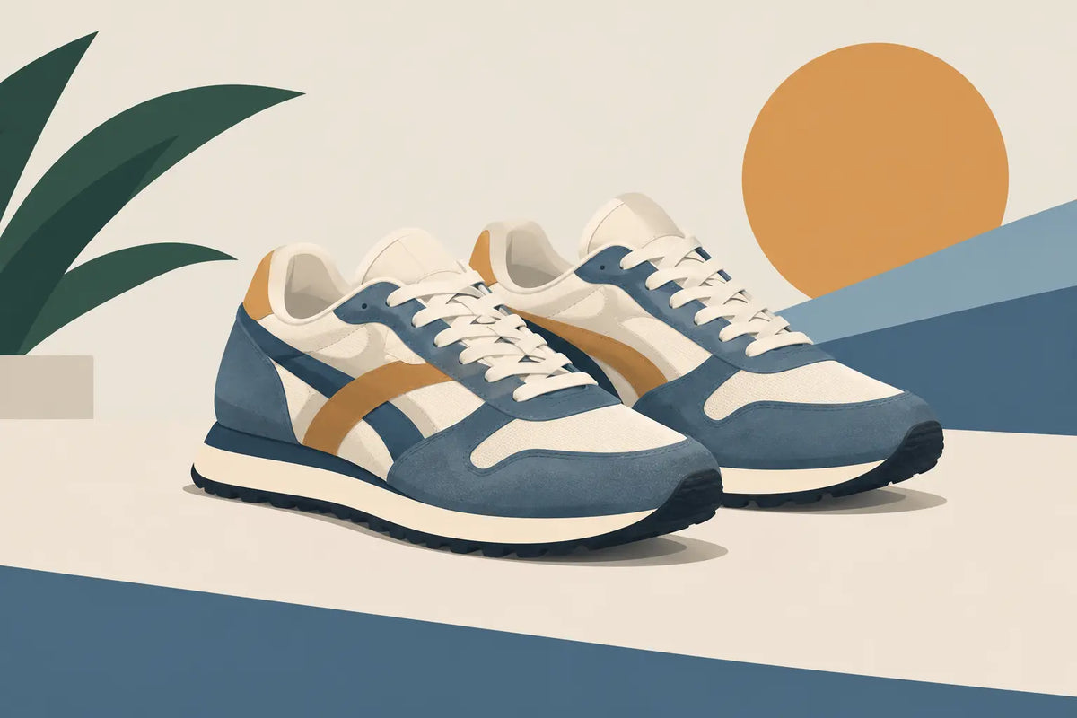 Retro hardloopsneakers: stijl die blijft