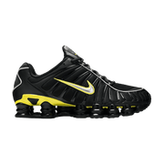 Nike Shox TL Black Dynamic Yellow Metallic Silver