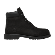 Timberland 6" Premium Boot Black Nubuck (GS)
