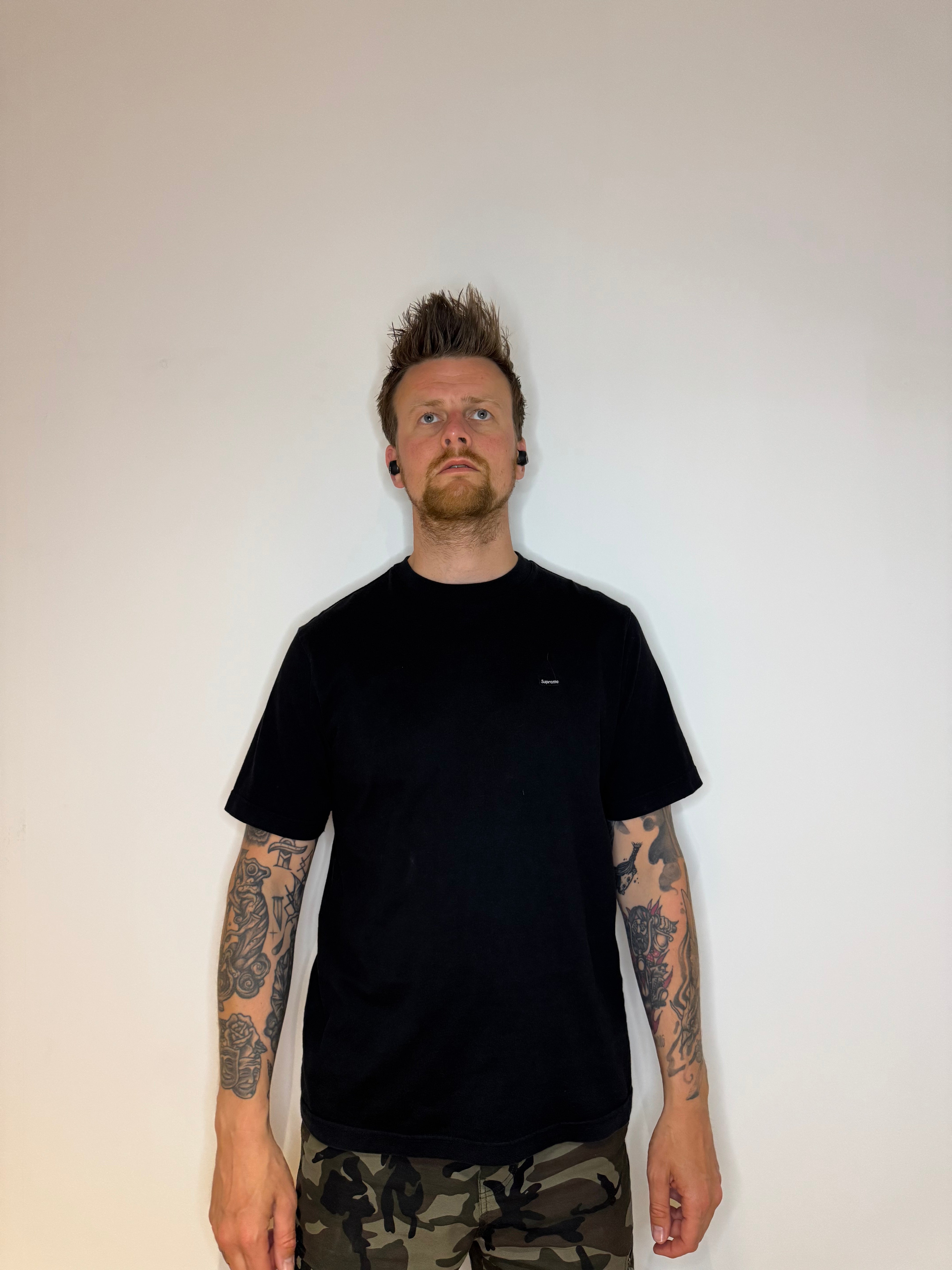 Supreme T-shirt small box logo black maat M