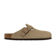 Birkenstock Boston Soft Footbed Suede Taupe