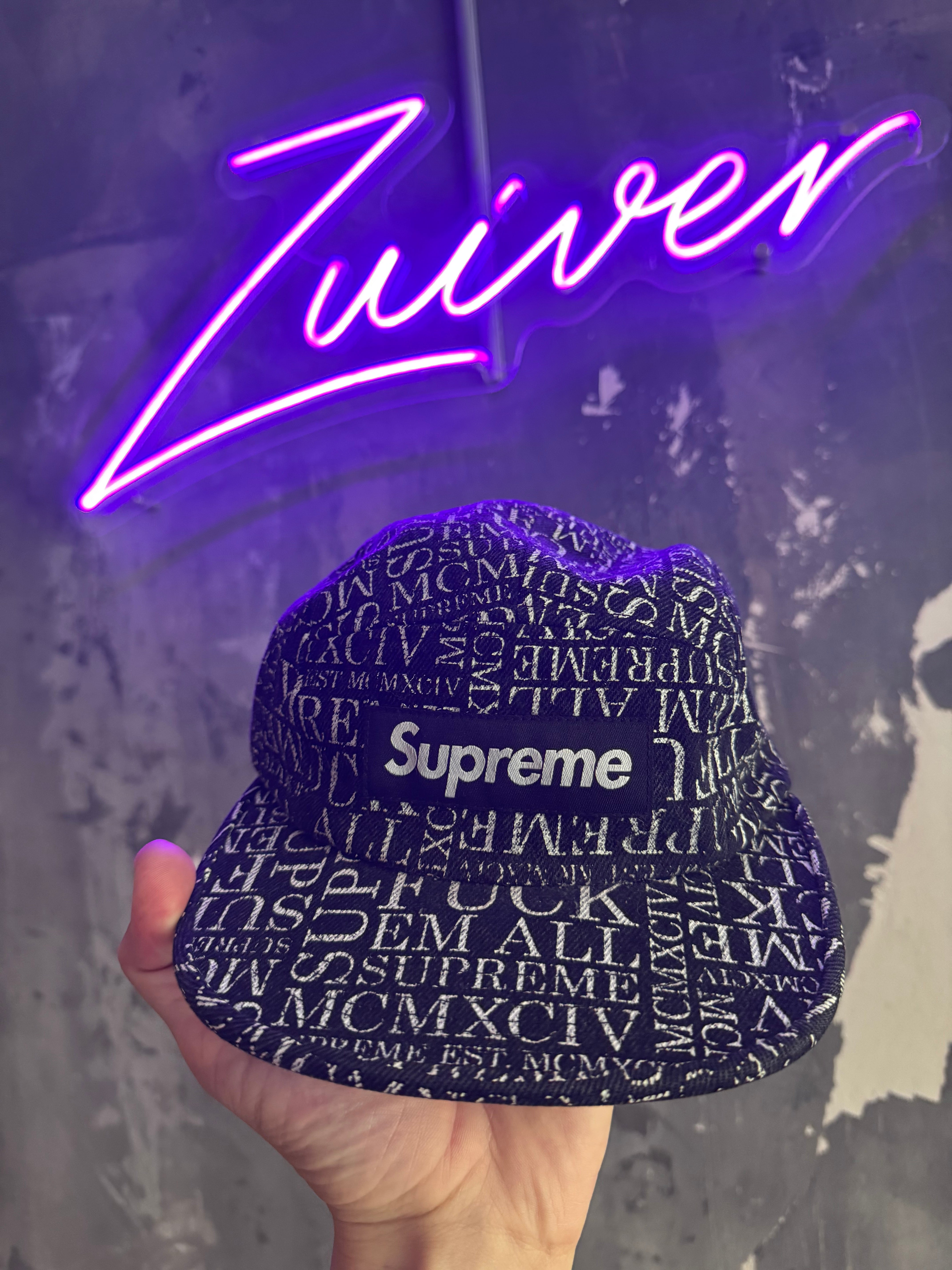 Supreme FUCKEMALL Cap