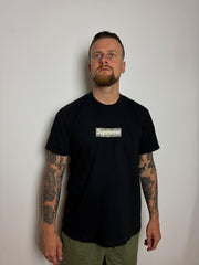 Supreme Burberry box-logo tee | Black size L