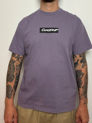 Supreme Futura box logo t-shirt lila size L