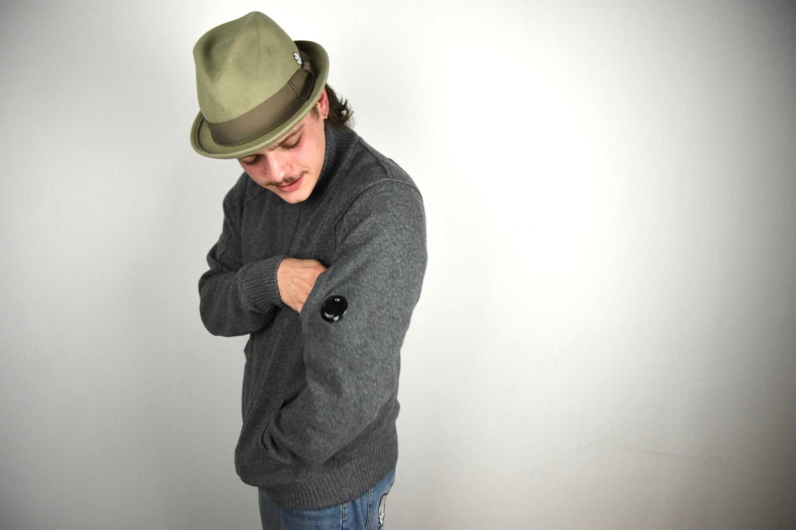 C.P Company zip vest Grey - L