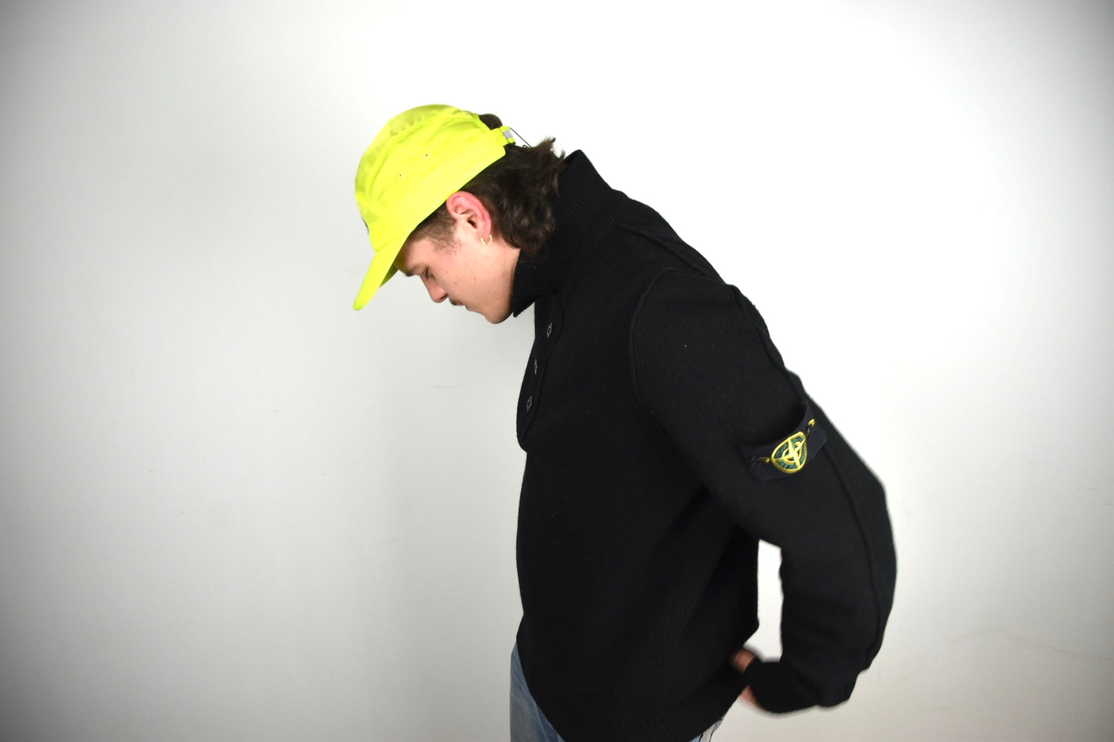 Stone Island Button-up Vest – Zwart - XL