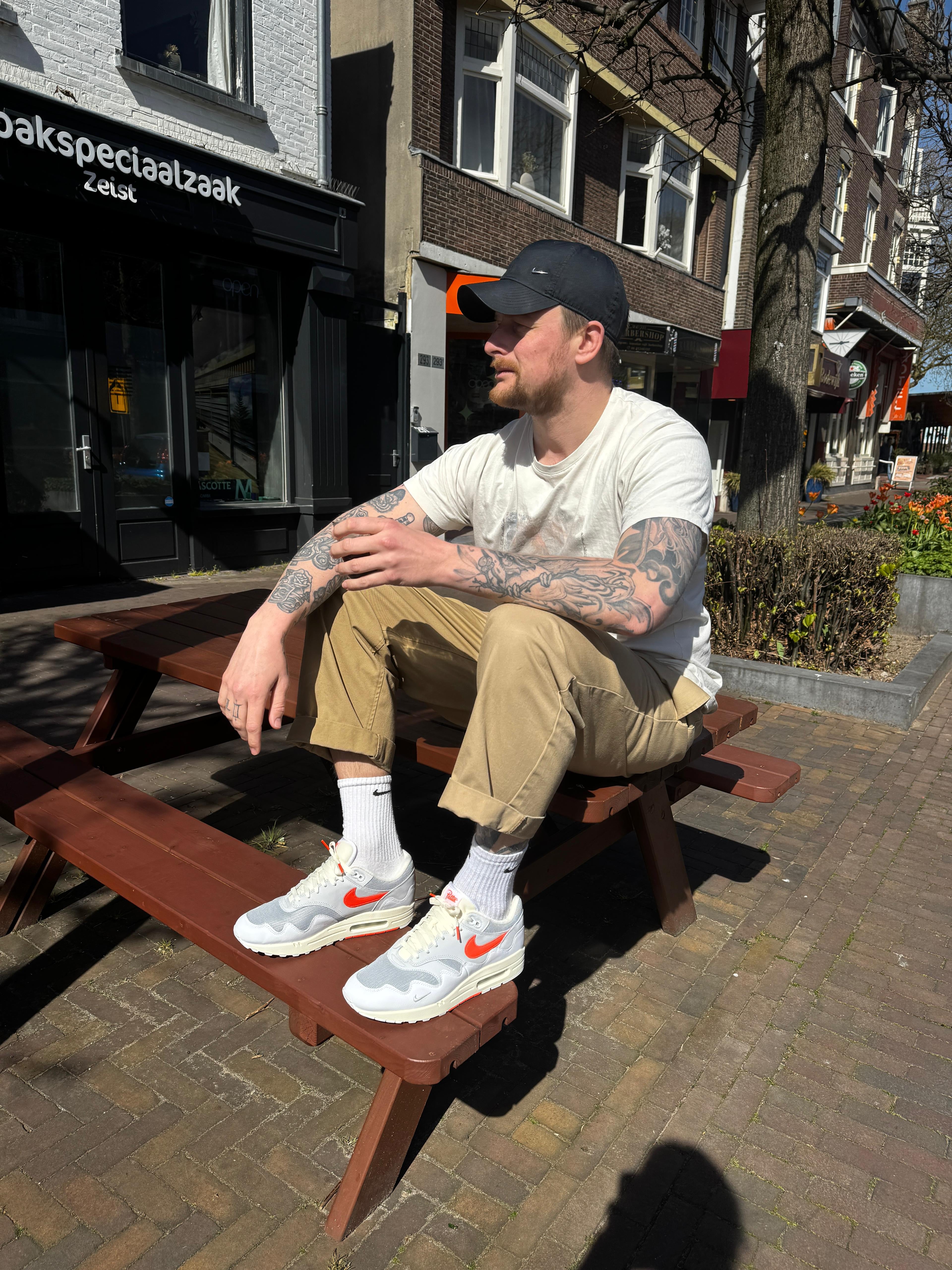 Nike Air Max 1 - Patta waves pure platinum
