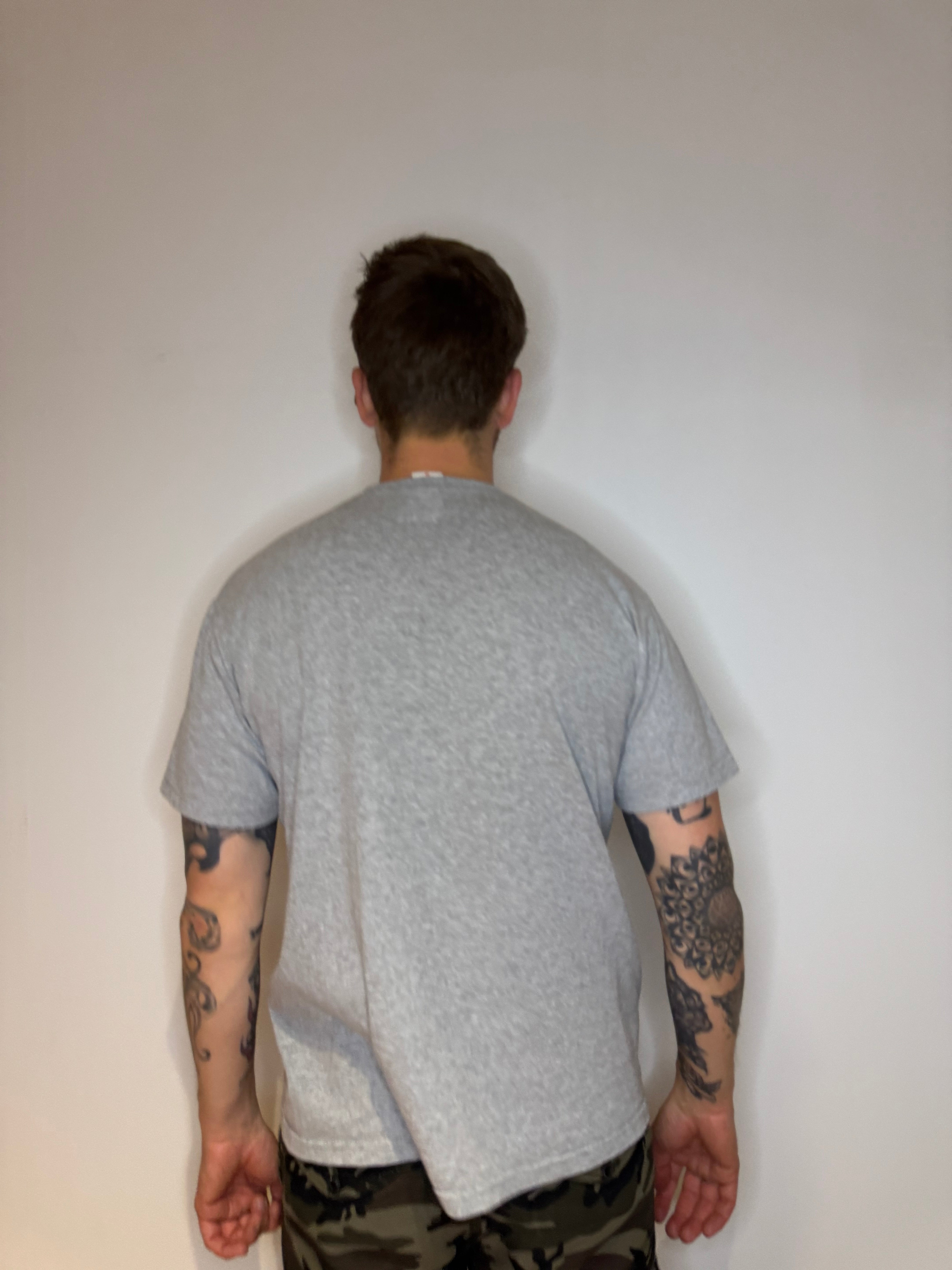 Supreme T-shirt Established 1994 Grijs maat M