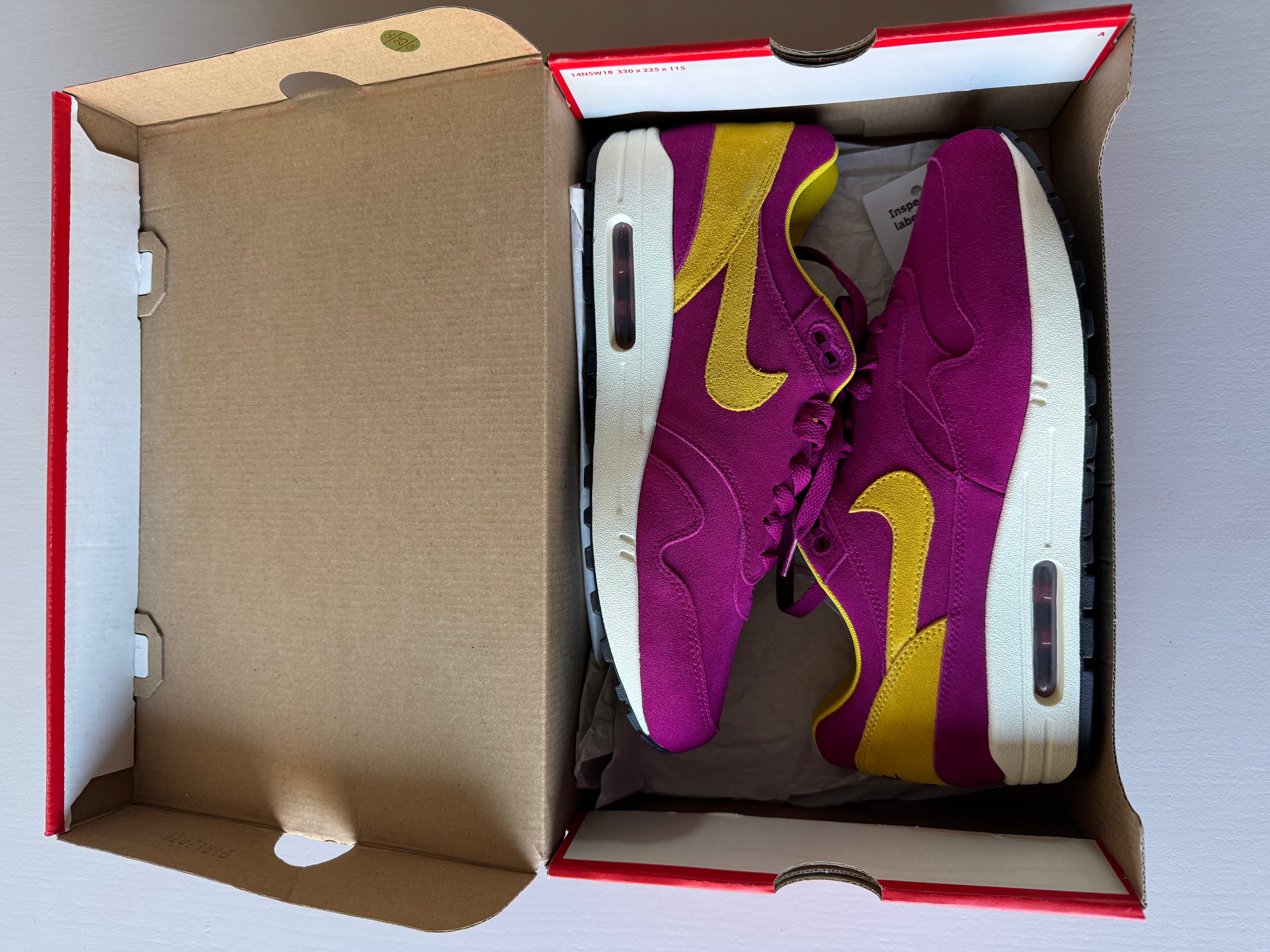 Nike Air Max 1 - Dynamic Berry maat 43