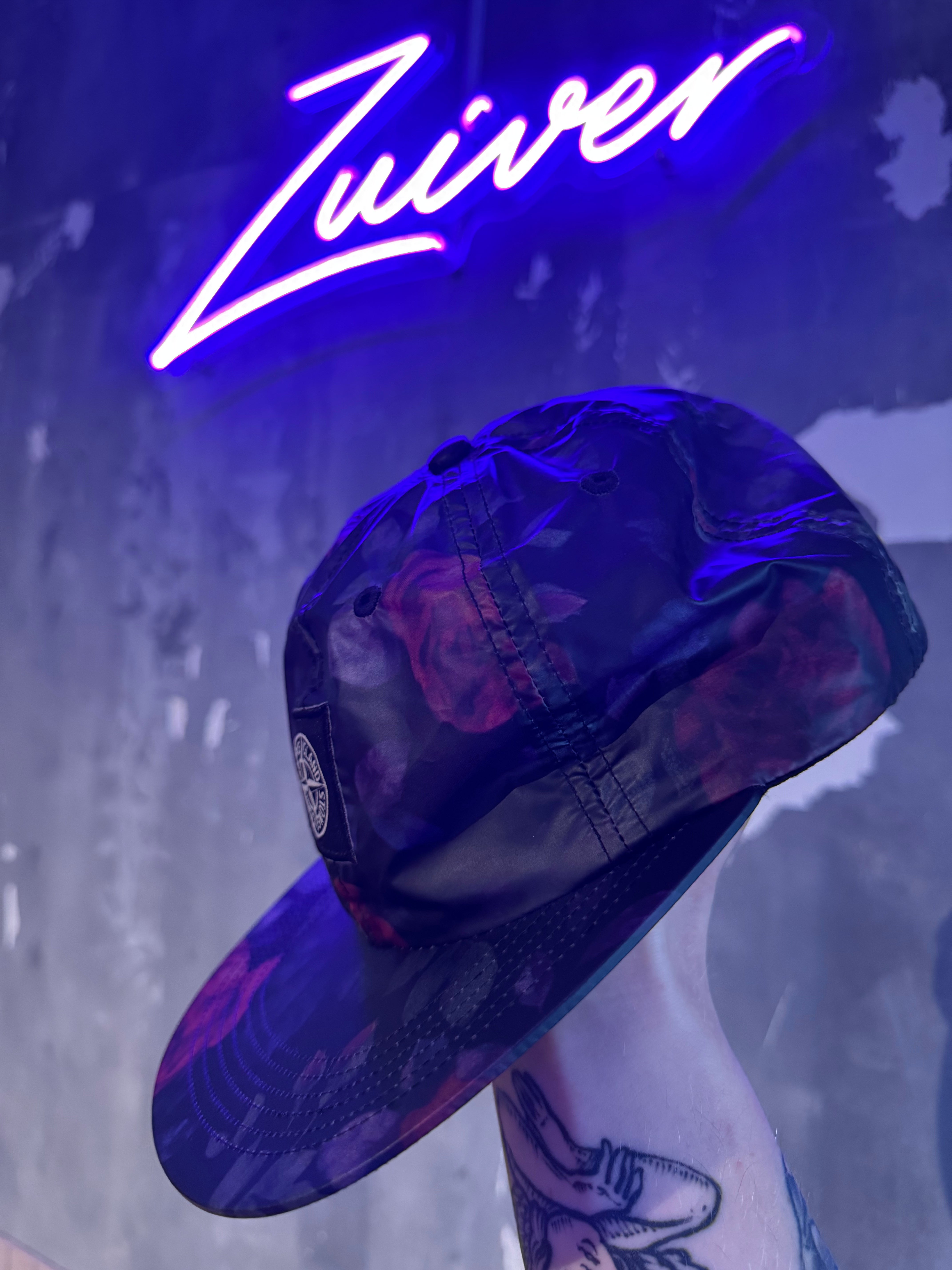 Stone Island x Supreme Floral Cap